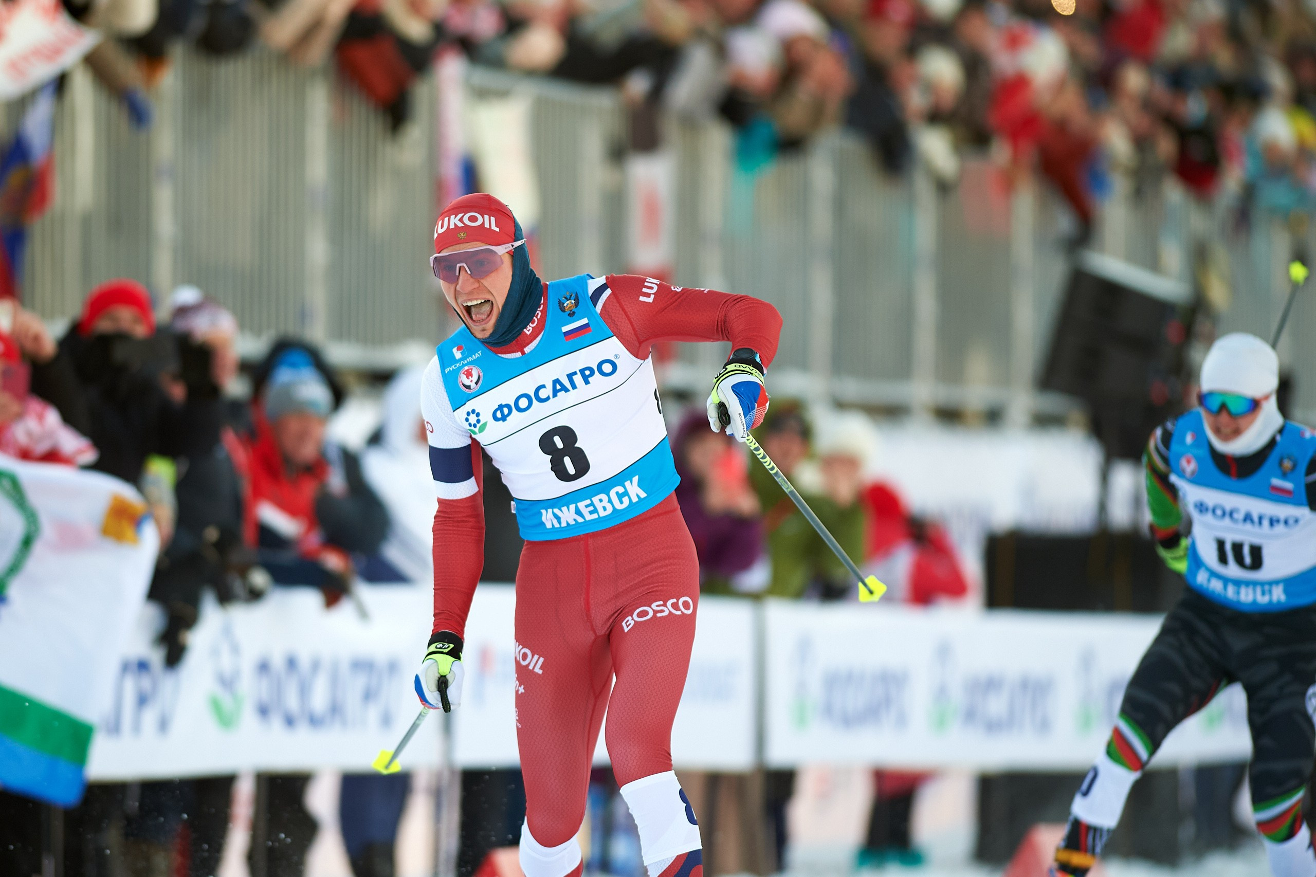 VI этап ФосАгро Кубка России по лыжным гонкам. Спринт. Ижевск 25.01.2025. Спортивный репортажный фотограф в Ижевске Сергей Мерзляков