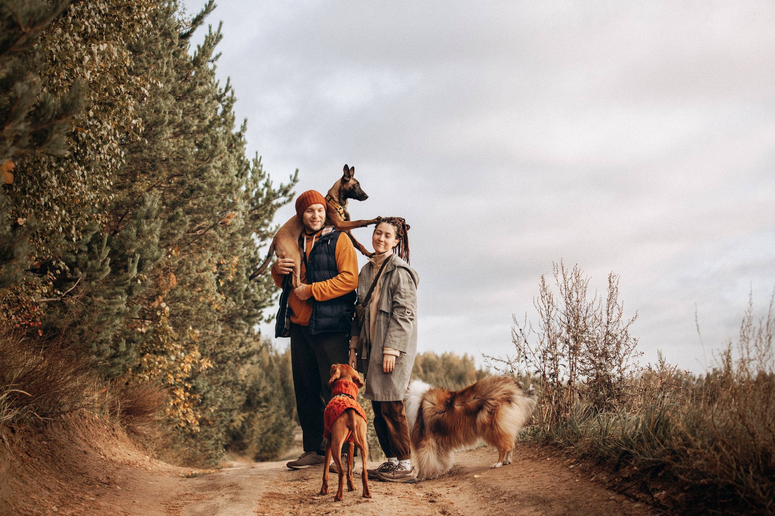 Трисс, Эста, Яся и их семья. Фотограф — Анималист | Санкт-Петербург