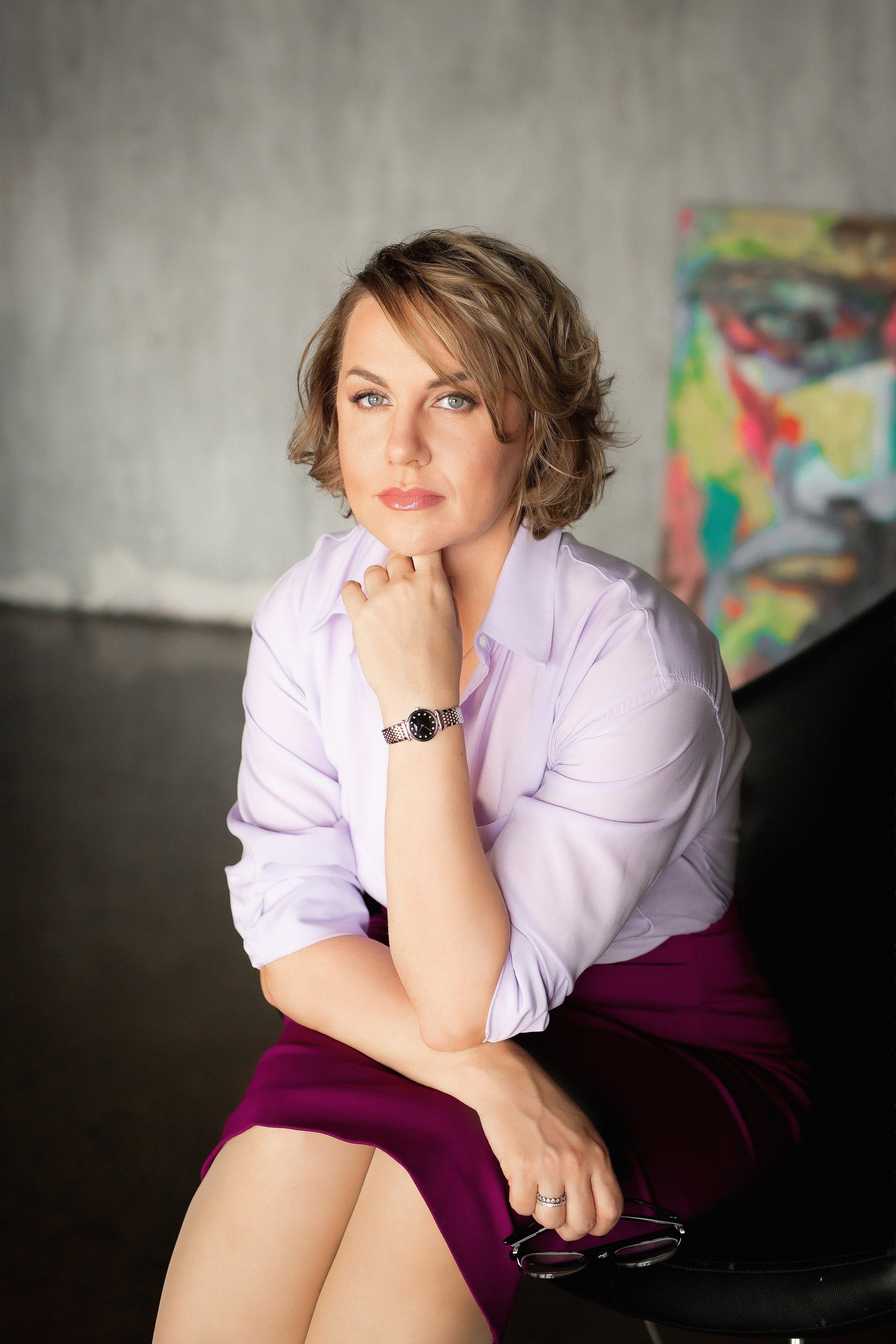 Деловой портрет для Виктории. Семейный фотограф в Москве