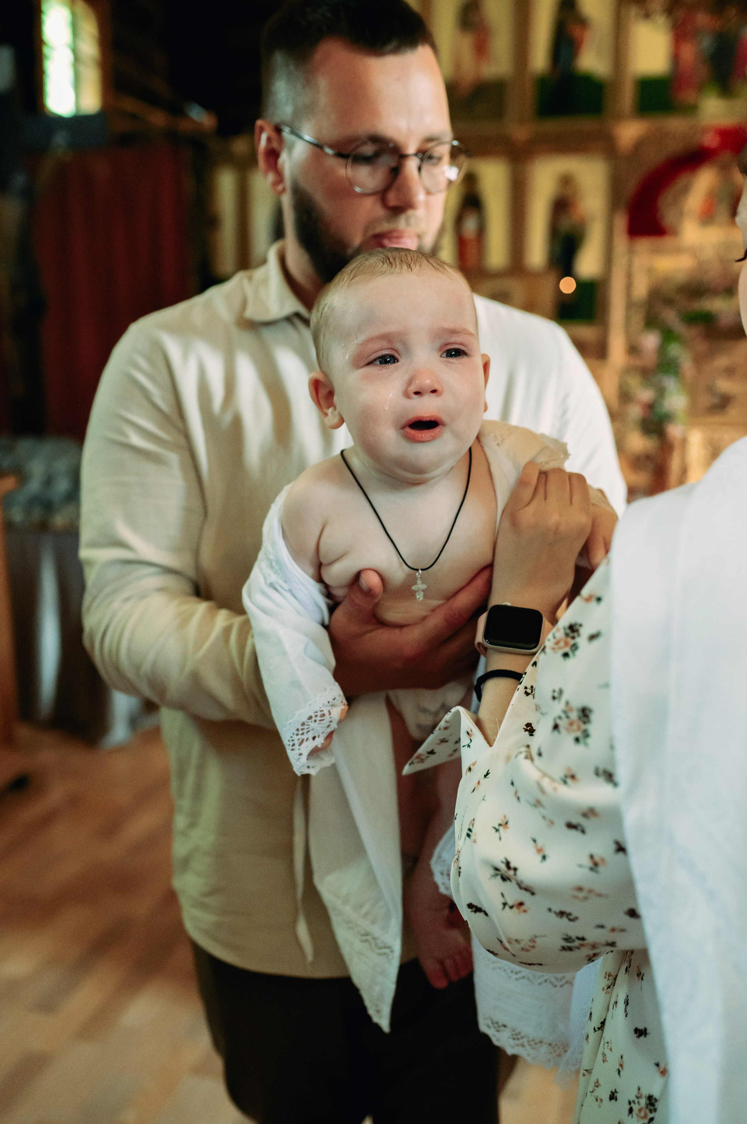 Фотосессия крещения детей. Фотограф в Кирове Инна Софронова