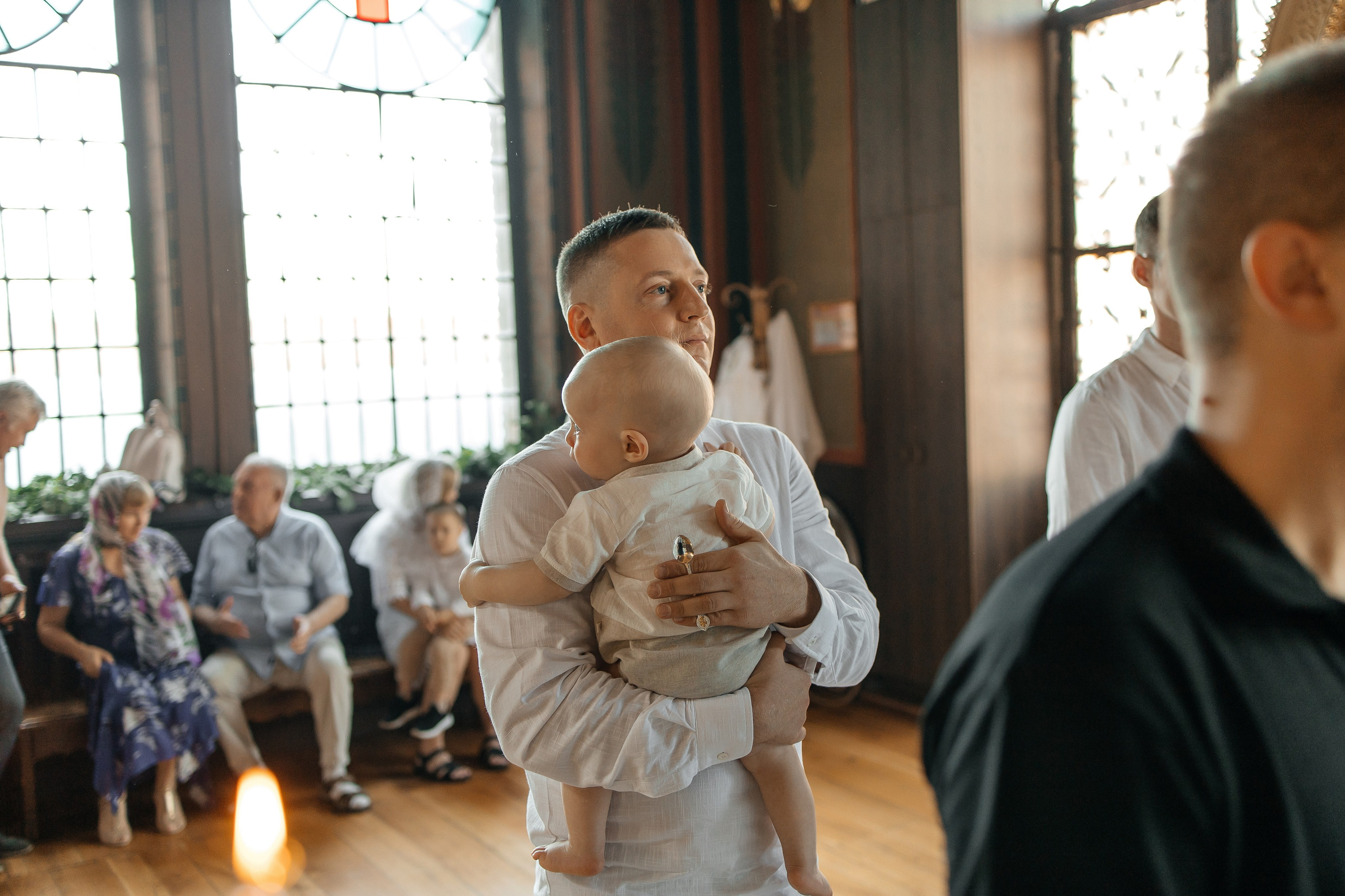 Двойное крещение Анны и Саши. Самый теплый фотограф в Краснодаре Рябоконь Ксения