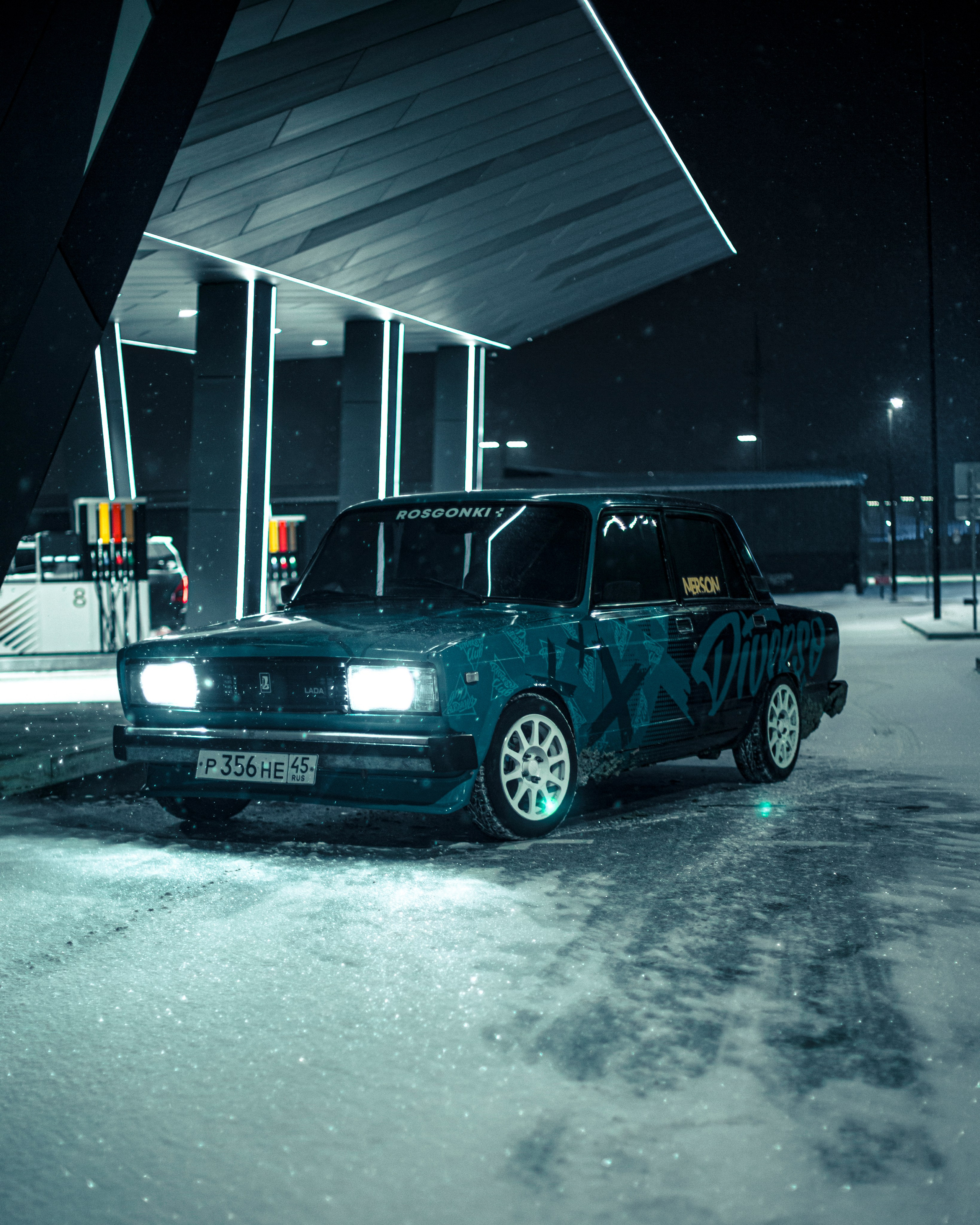 2105 Diverso х Nerson. Автомобильный фотограф в Екатеринбурге Сергей Эндерс