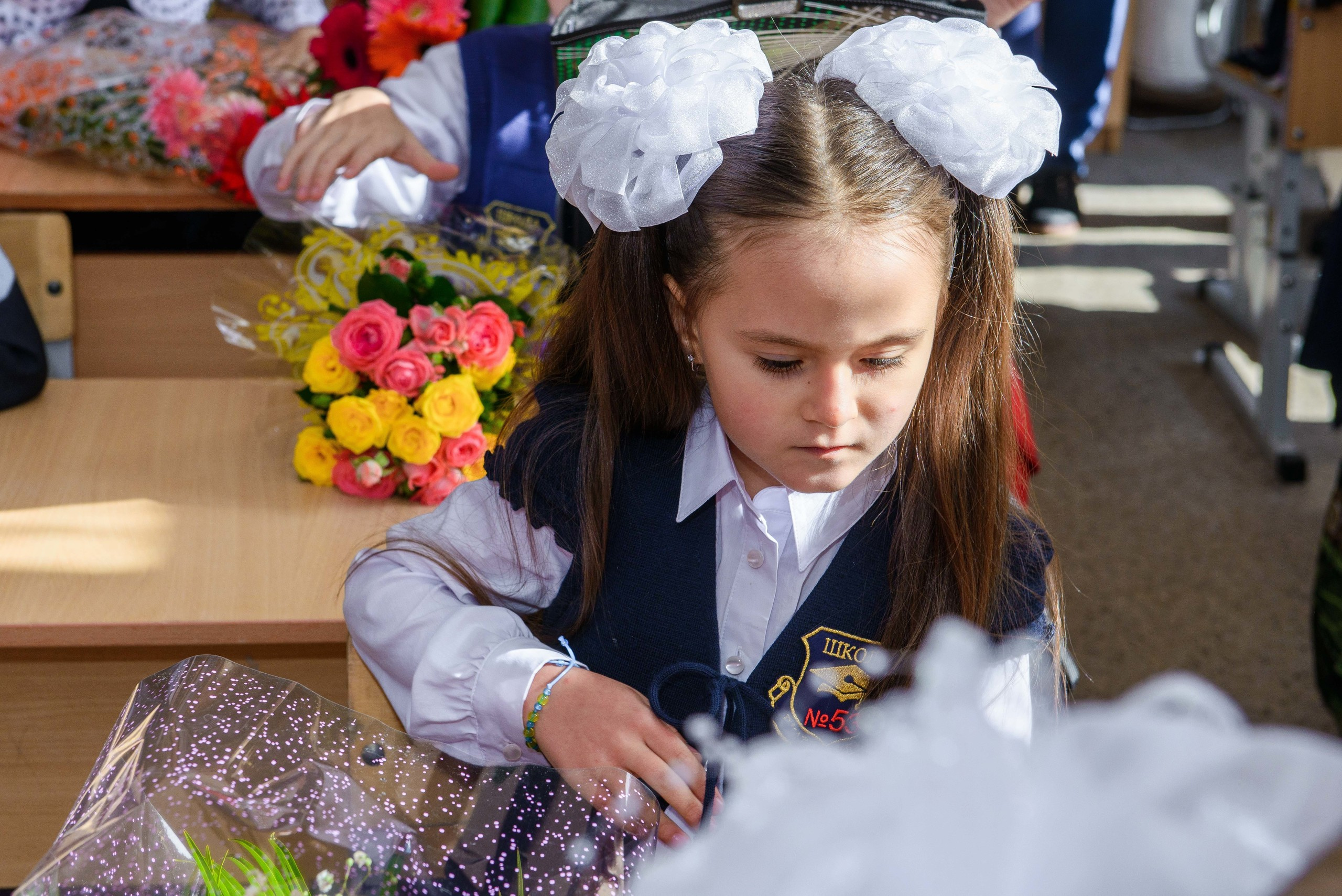 1 сентября шк № 53 1 класс 2014 г. Свадебный фотограф на Урале Виктор Соколов