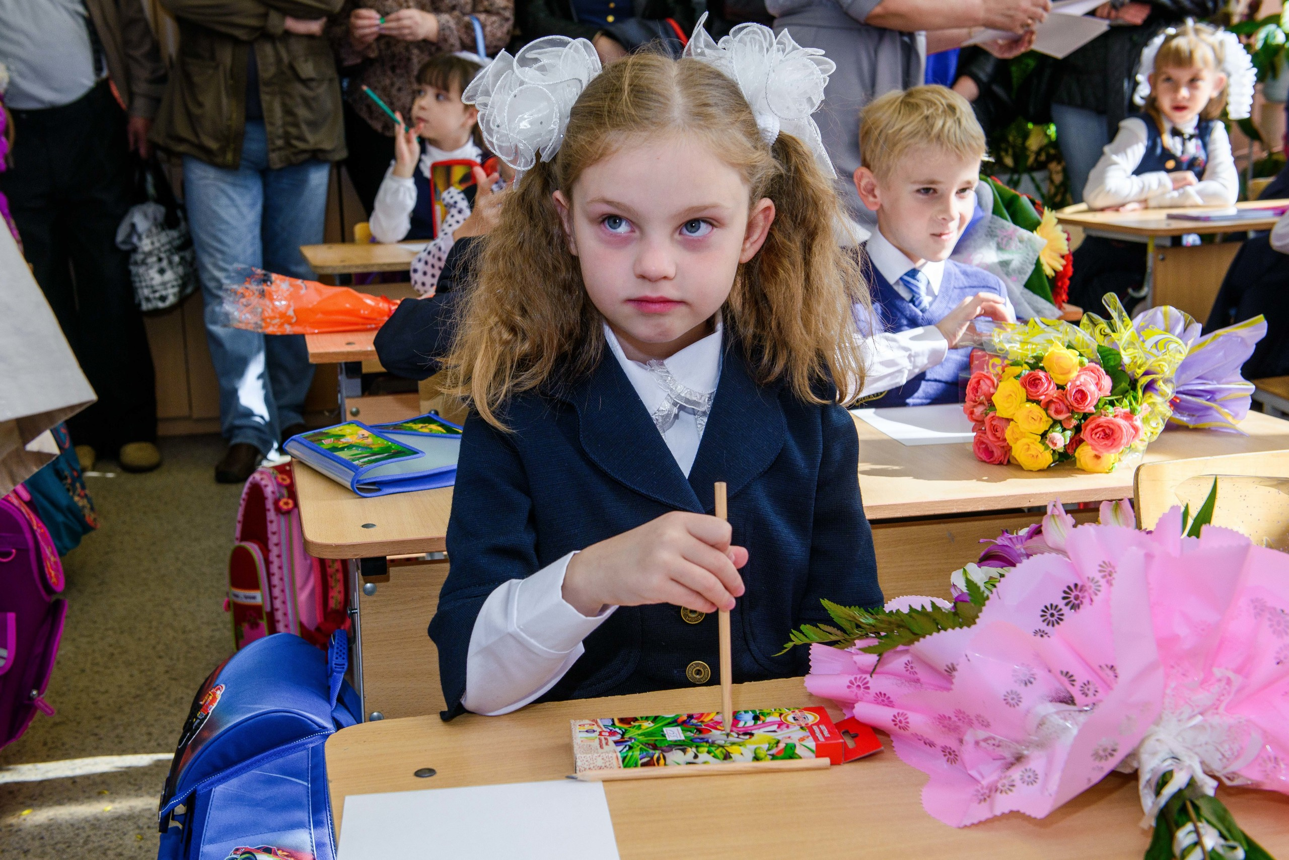 1 сентября шк № 53 1 класс 2014 г. Свадебный фотограф на Урале Виктор Соколов