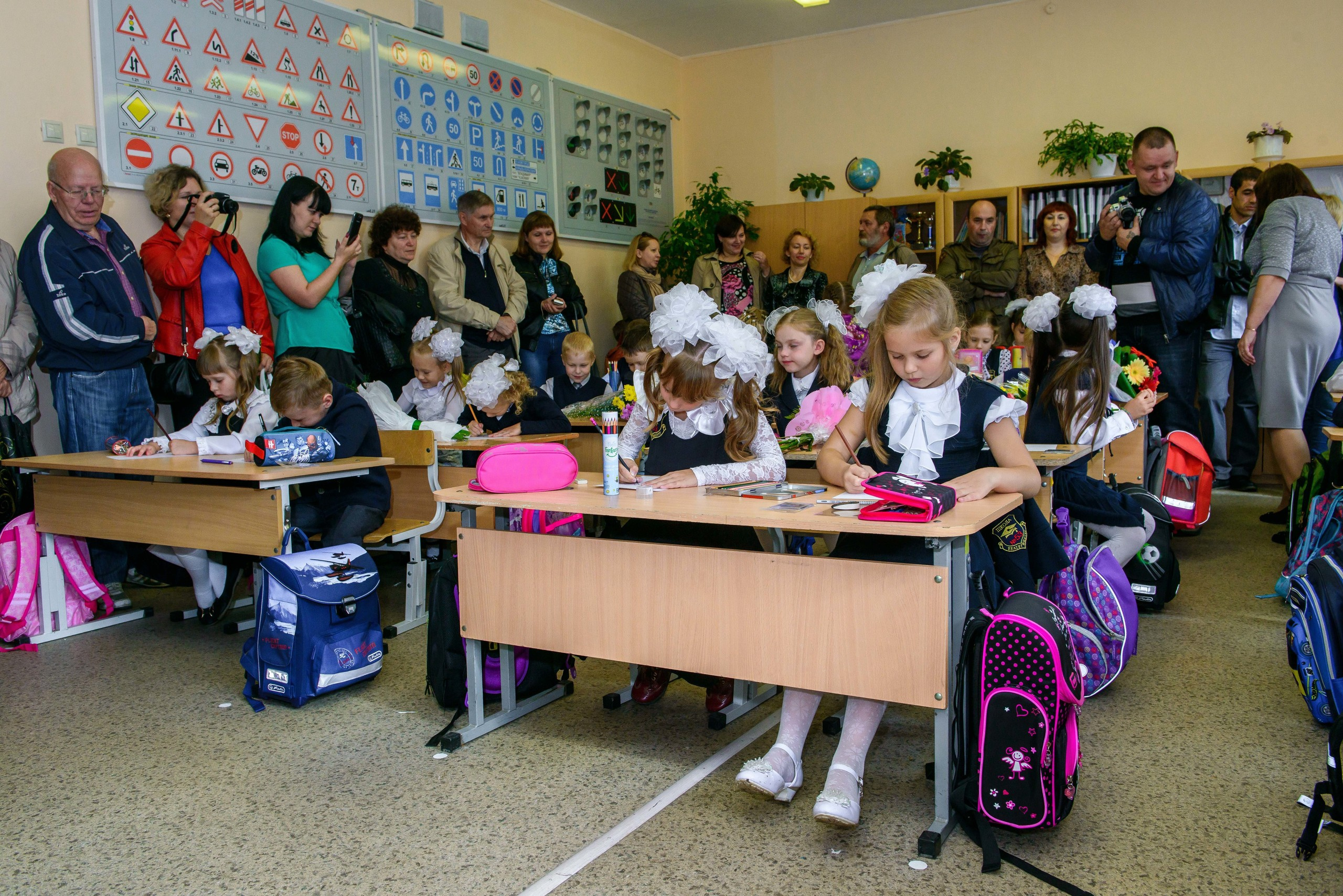 1 сентября шк № 53 1 класс 2014 г. Свадебный фотограф на Урале Виктор Соколов