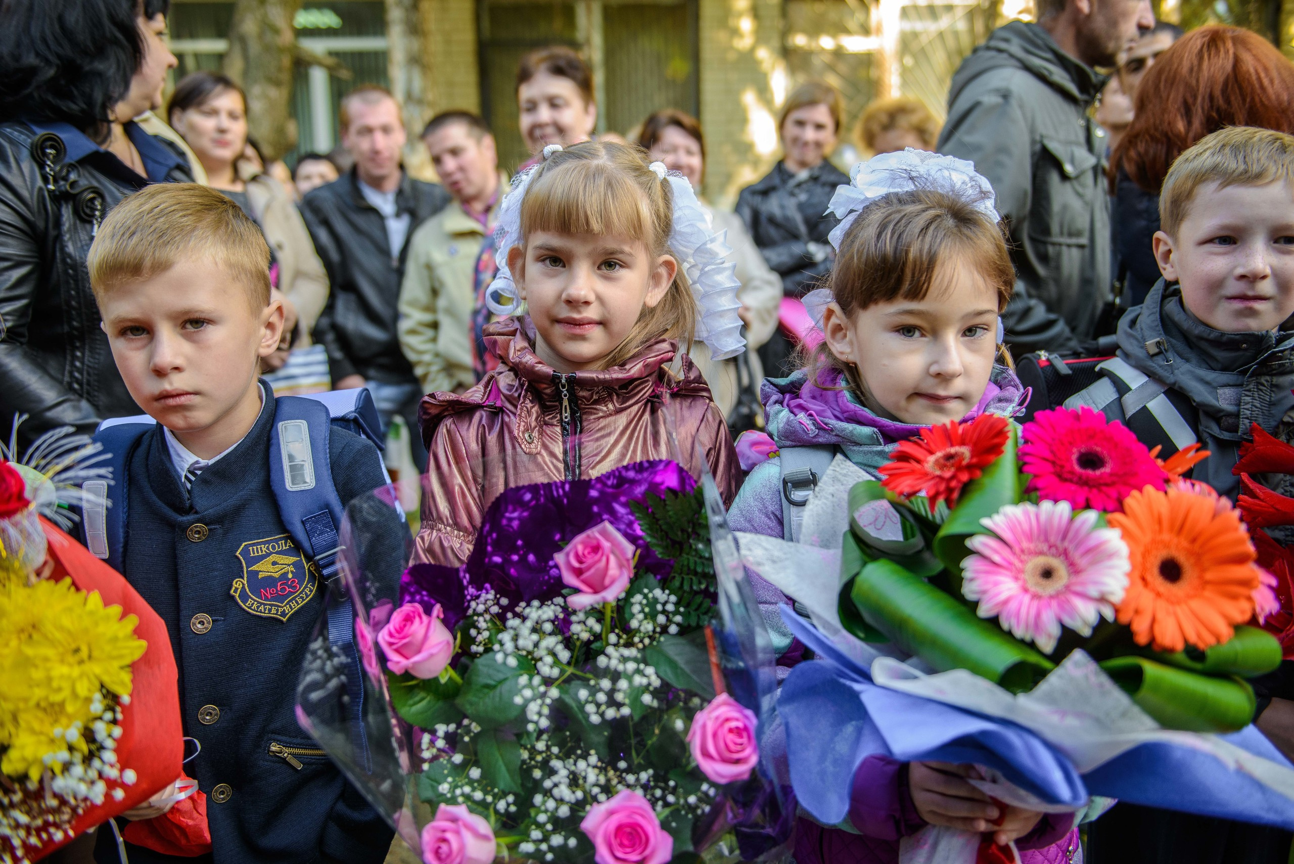 1 сентября шк № 53 1 класс 2014 г. Свадебный фотограф на Урале Виктор Соколов