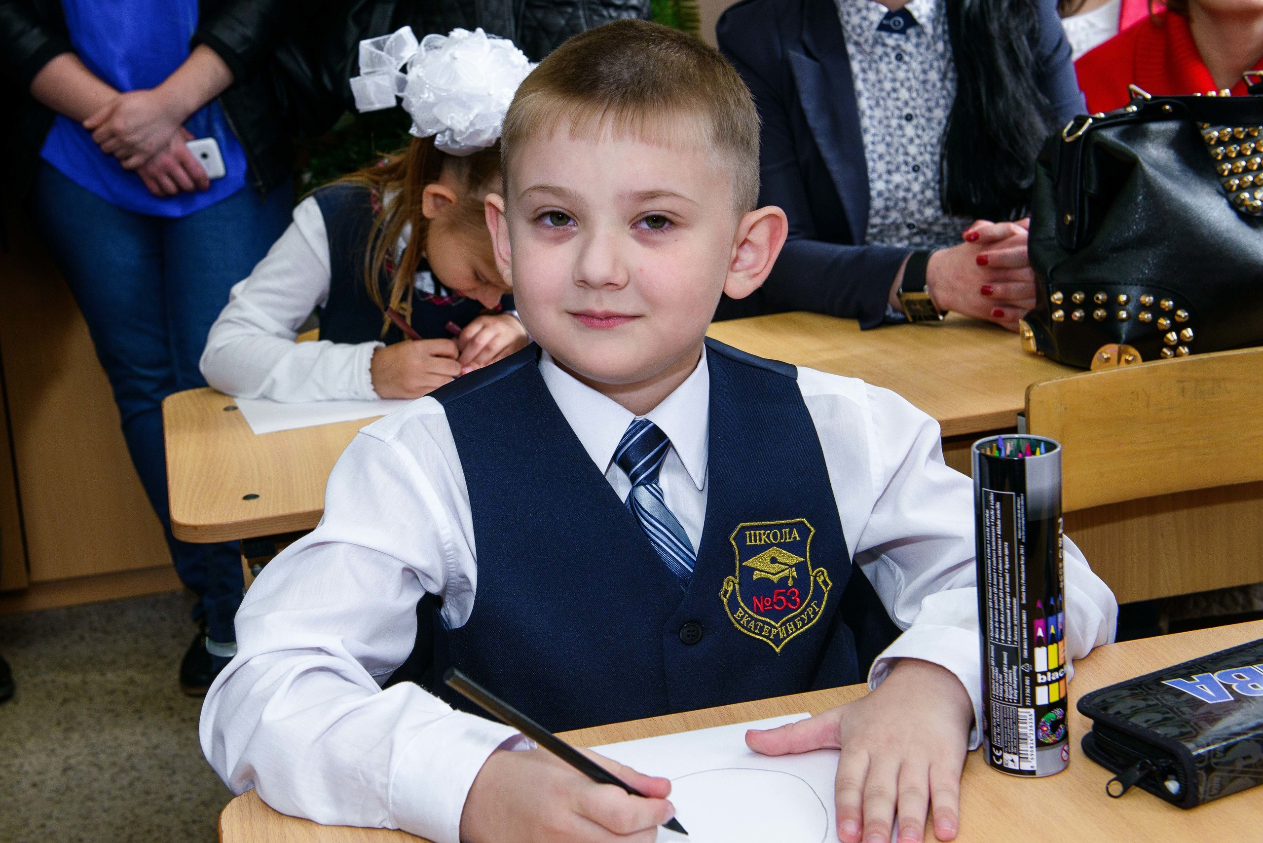 1 сентября шк № 53 1 класс 2014 г. Свадебный фотограф на Урале Виктор Соколов