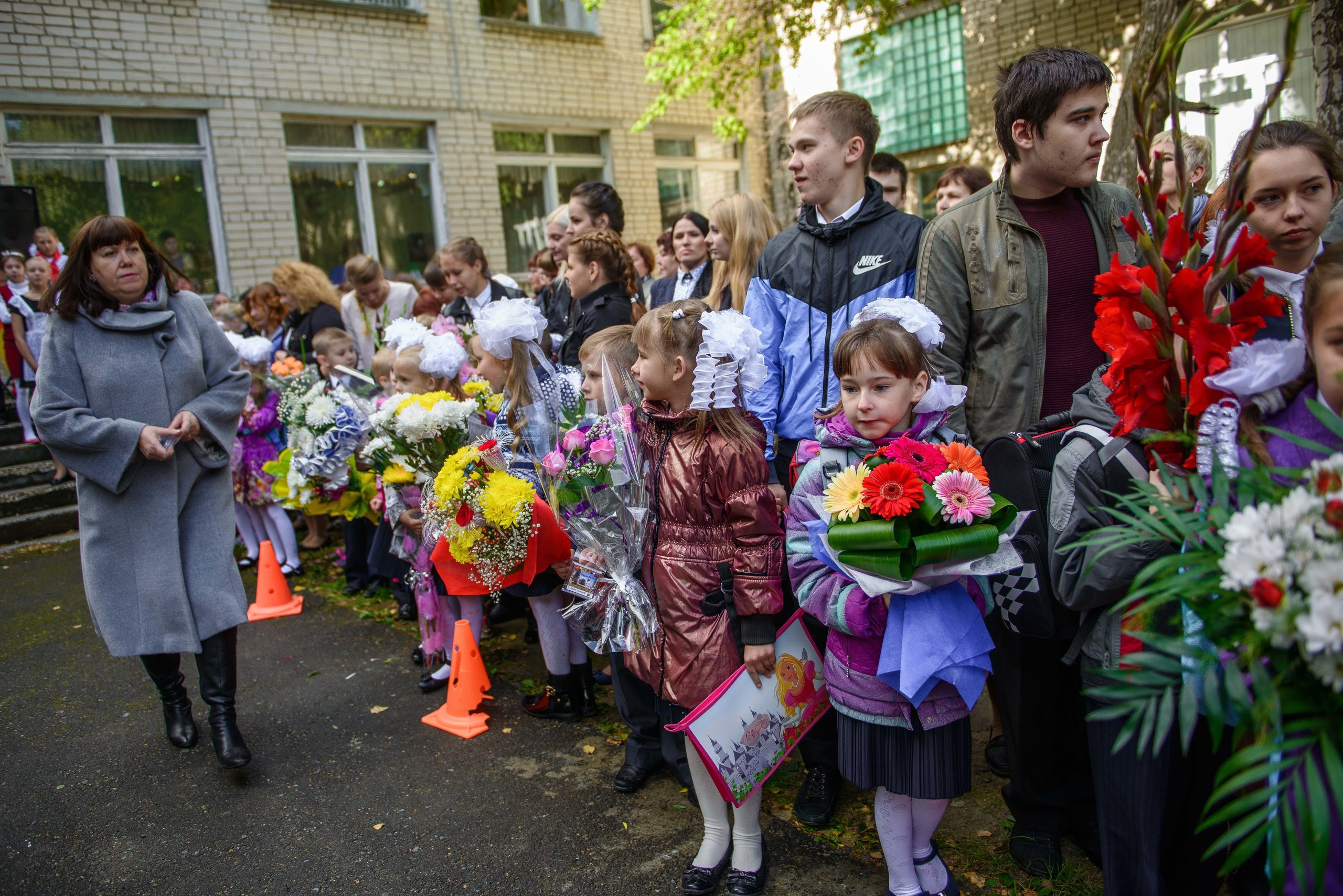 1 сентября шк № 53 1 класс 2014 г. Свадебный фотограф на Урале Виктор Соколов