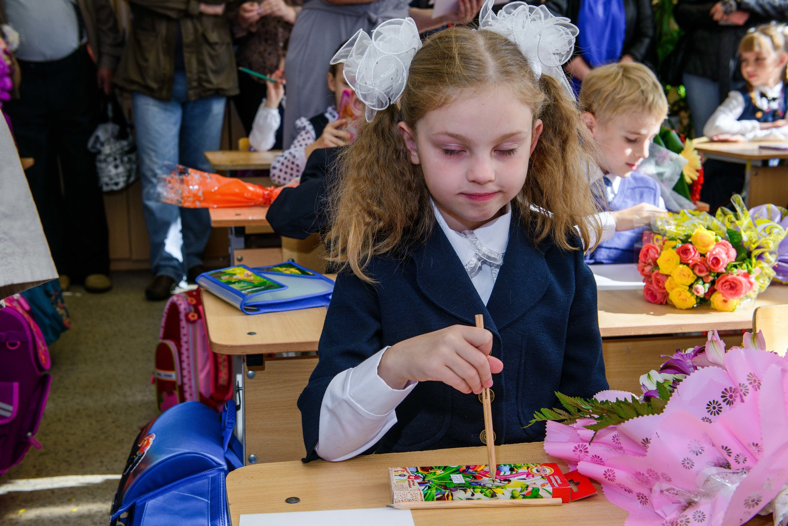 1 сентября шк № 53 1 класс 2014 г. Свадебный фотограф на Урале Виктор Соколов