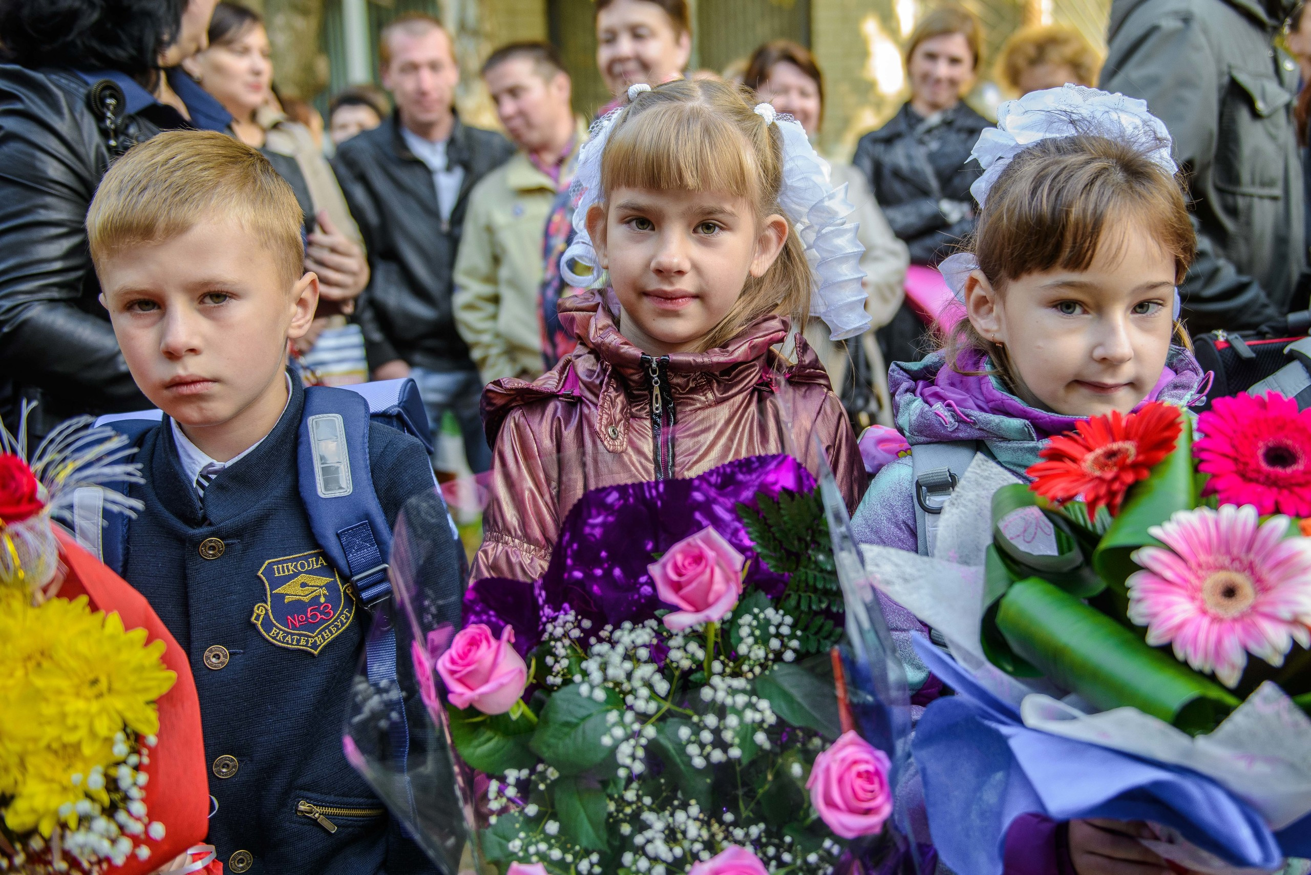 1 сентября шк № 53 1 класс 2014 г. Свадебный фотограф на Урале Виктор Соколов