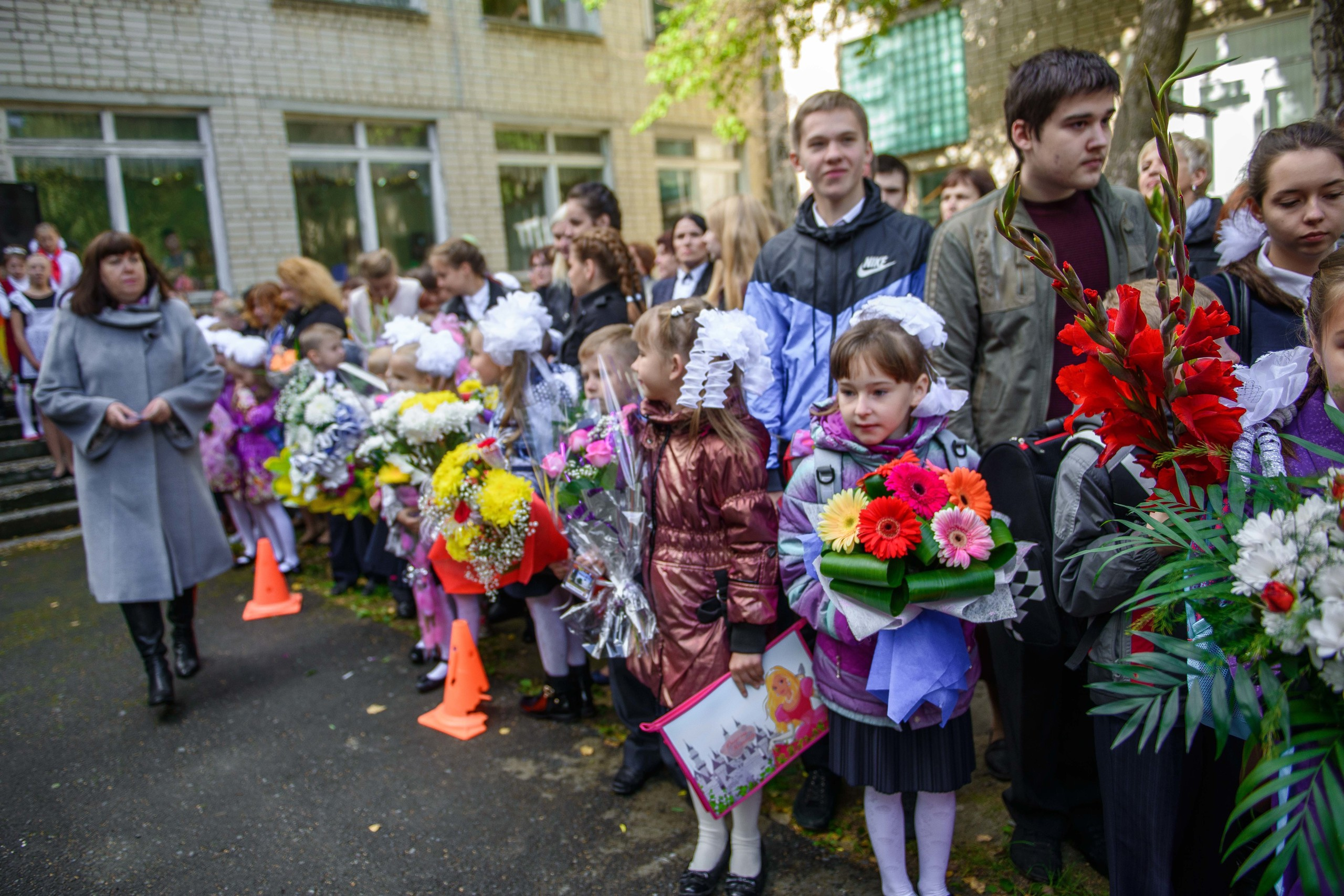 1 сентября шк № 53 1 класс 2014 г. Свадебный фотограф на Урале Виктор Соколов