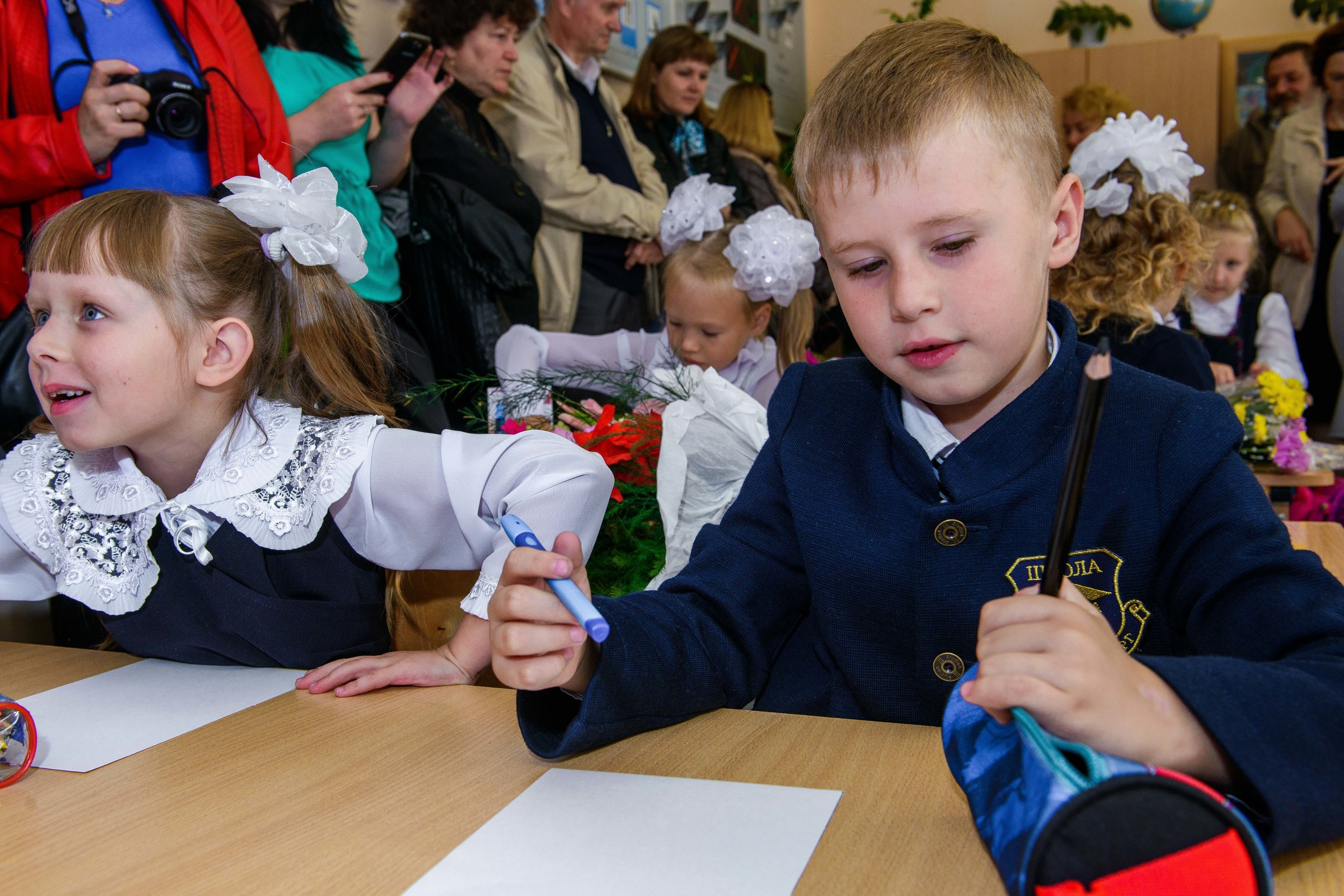 1 сентября шк № 53 1 класс 2014 г. Свадебный фотограф на Урале Виктор Соколов