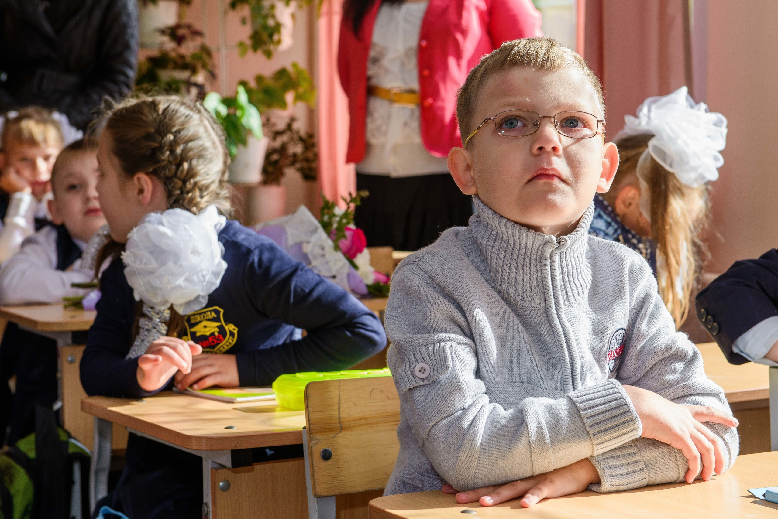 1 сентября шк № 53 1 класс 2014 г. Свадебный фотограф на Урале Виктор Соколов