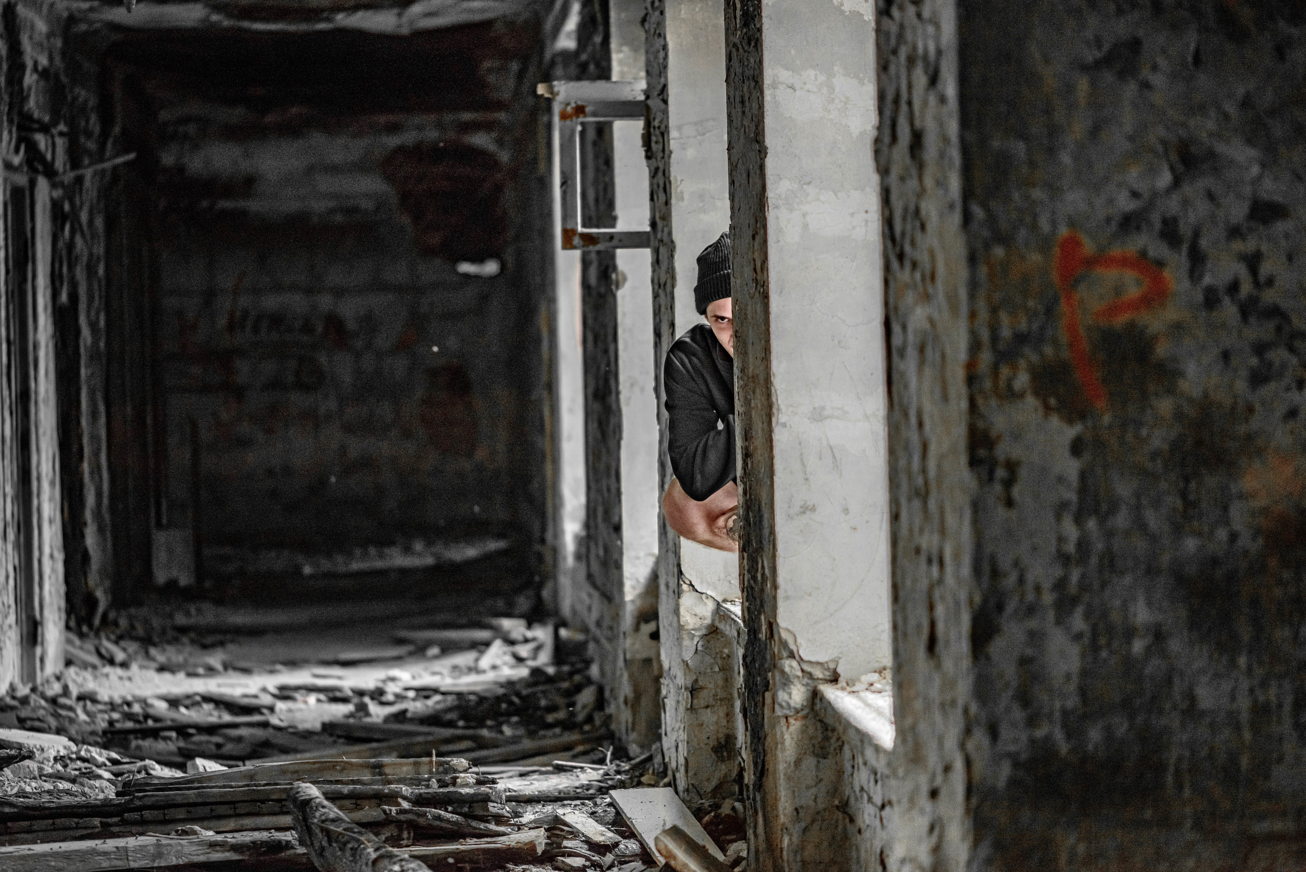 Заброшенная больница. Свадебный фотограф на Урале Виктор Соколов