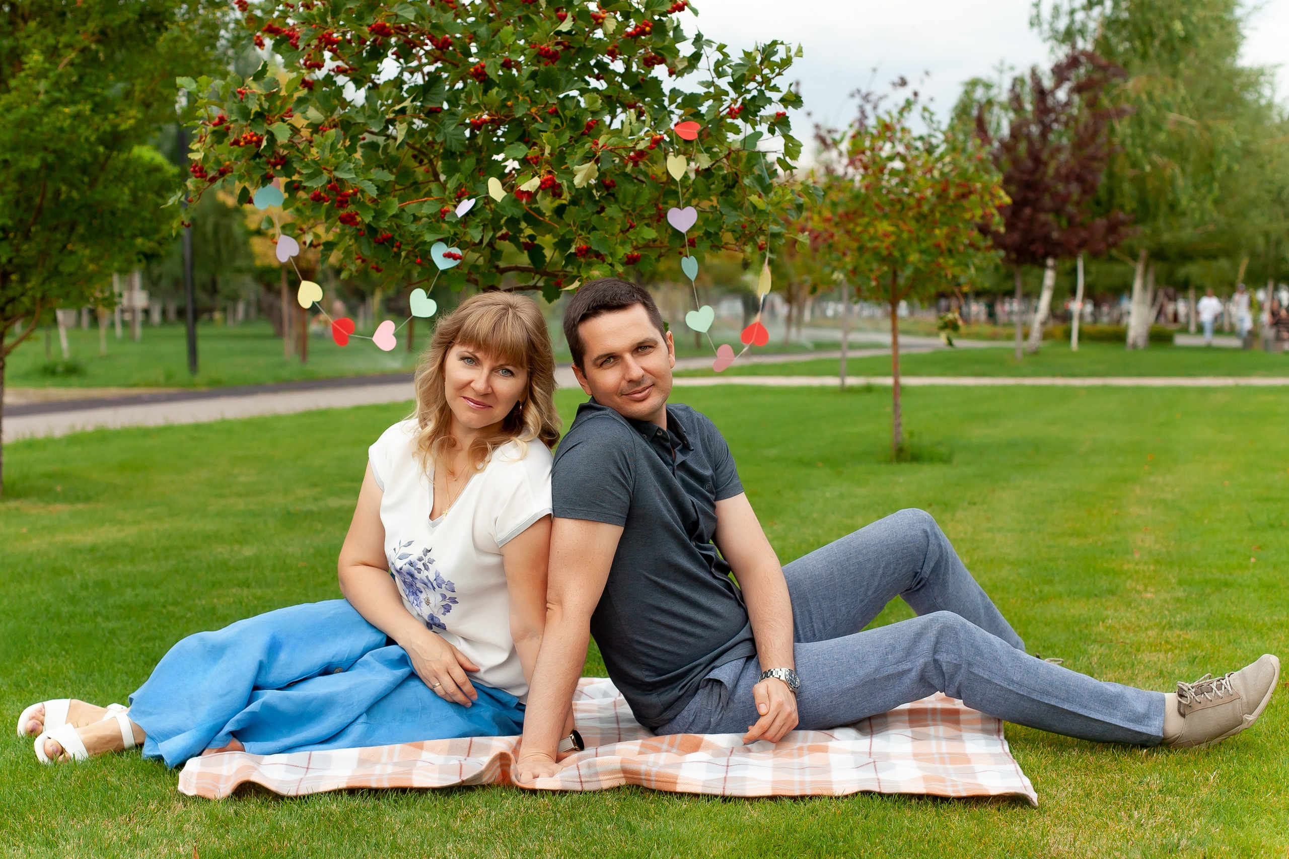 Семейная фотосессия в парке. Фотограф в Волгограде Норченко Светлана