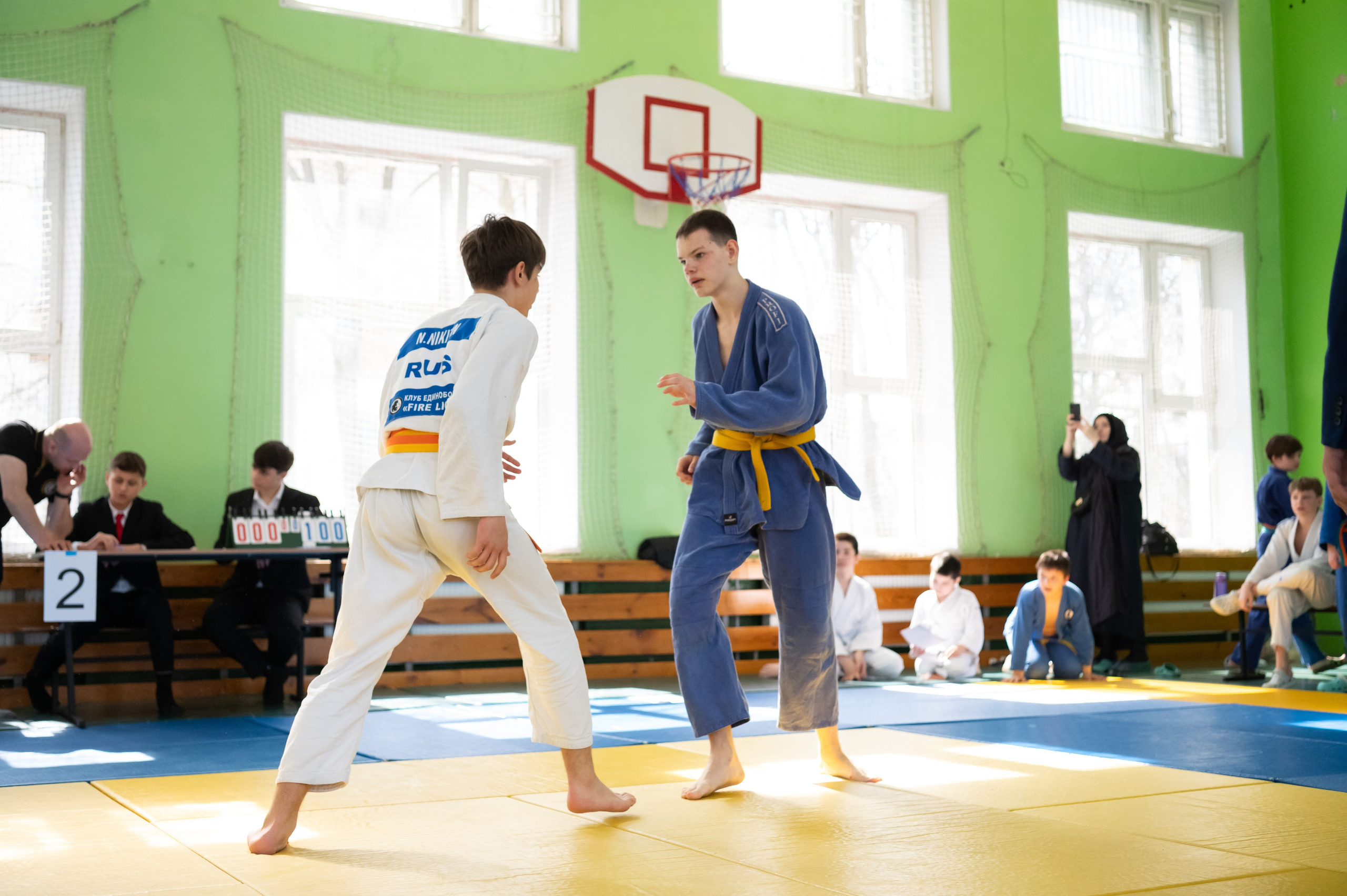 Спортивные соревнования по Дзюдо. Детский и семейный фотограф г. Москва Оксана Катаджи