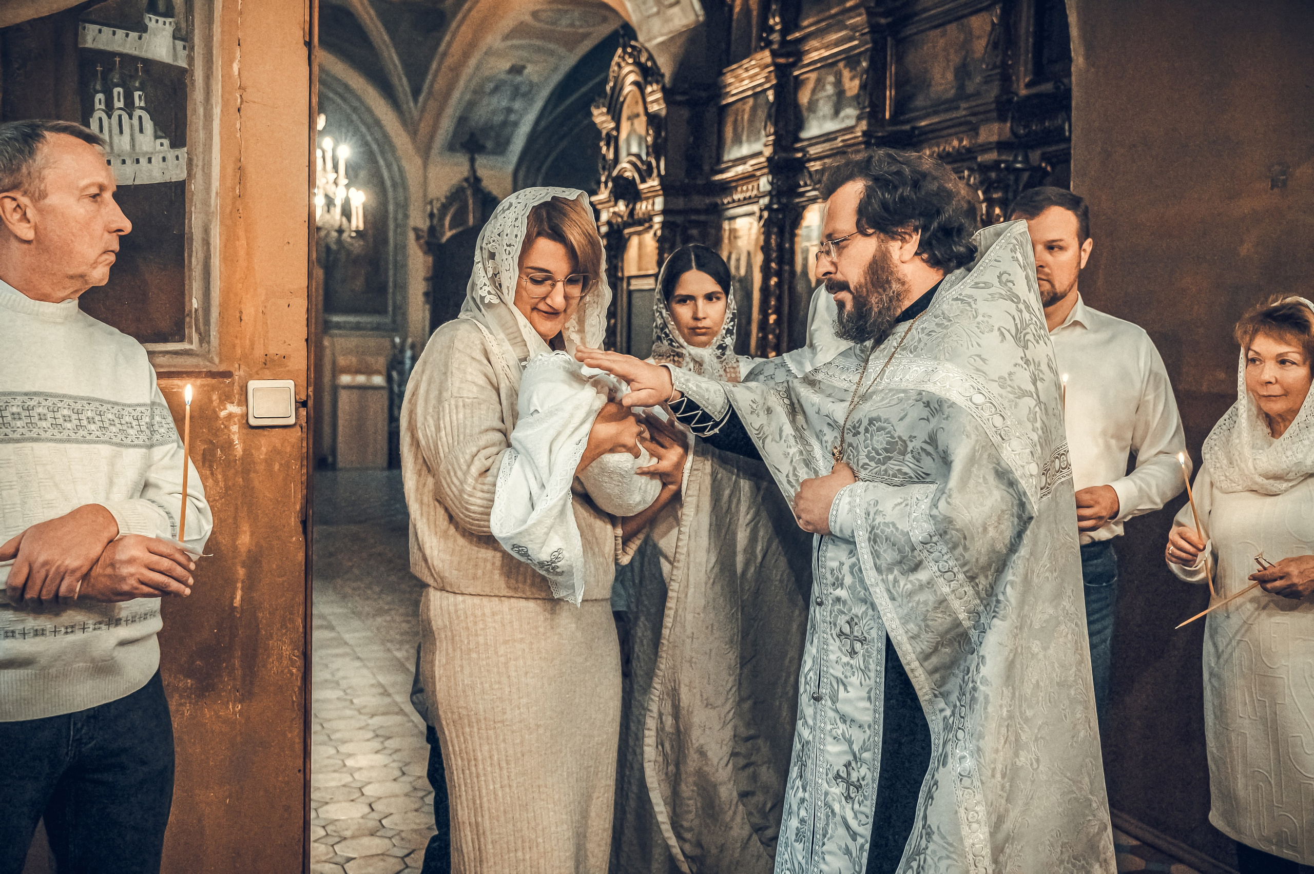 Крещение Есении Церковь Рождества Пресвятой Богородицы