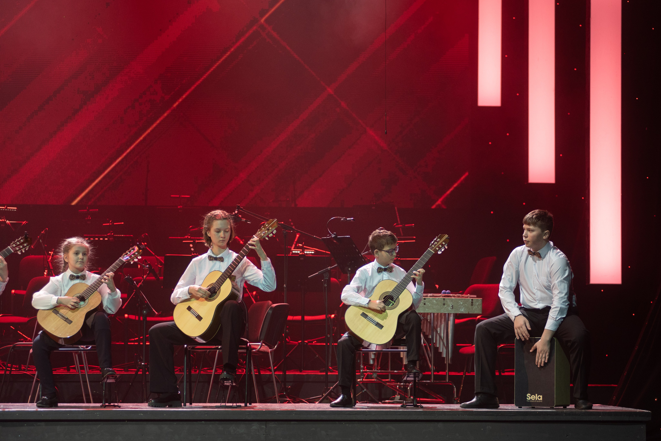 Отчетный концерт ДШИ «Гармония» «Зимняя гармония». Фотограф новорожденных, семейный детский в Тюмени Татьяна Морозова