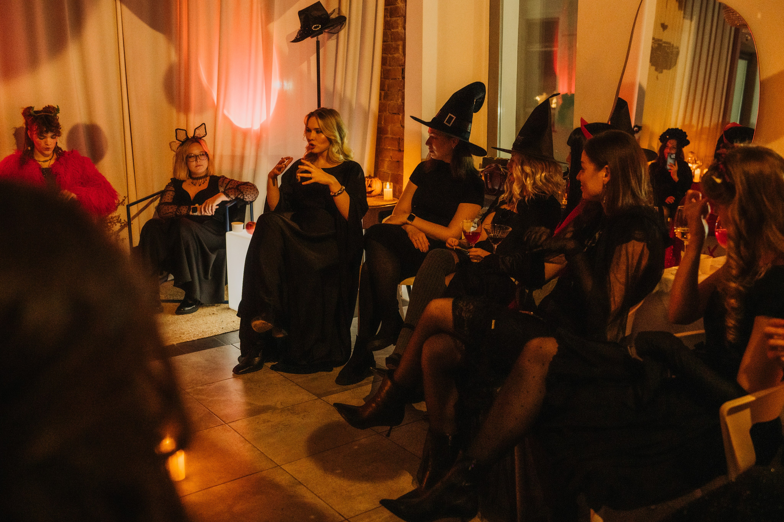 Вечеринка Ведьмочек. Фотограф в Москве Ангелина Ким