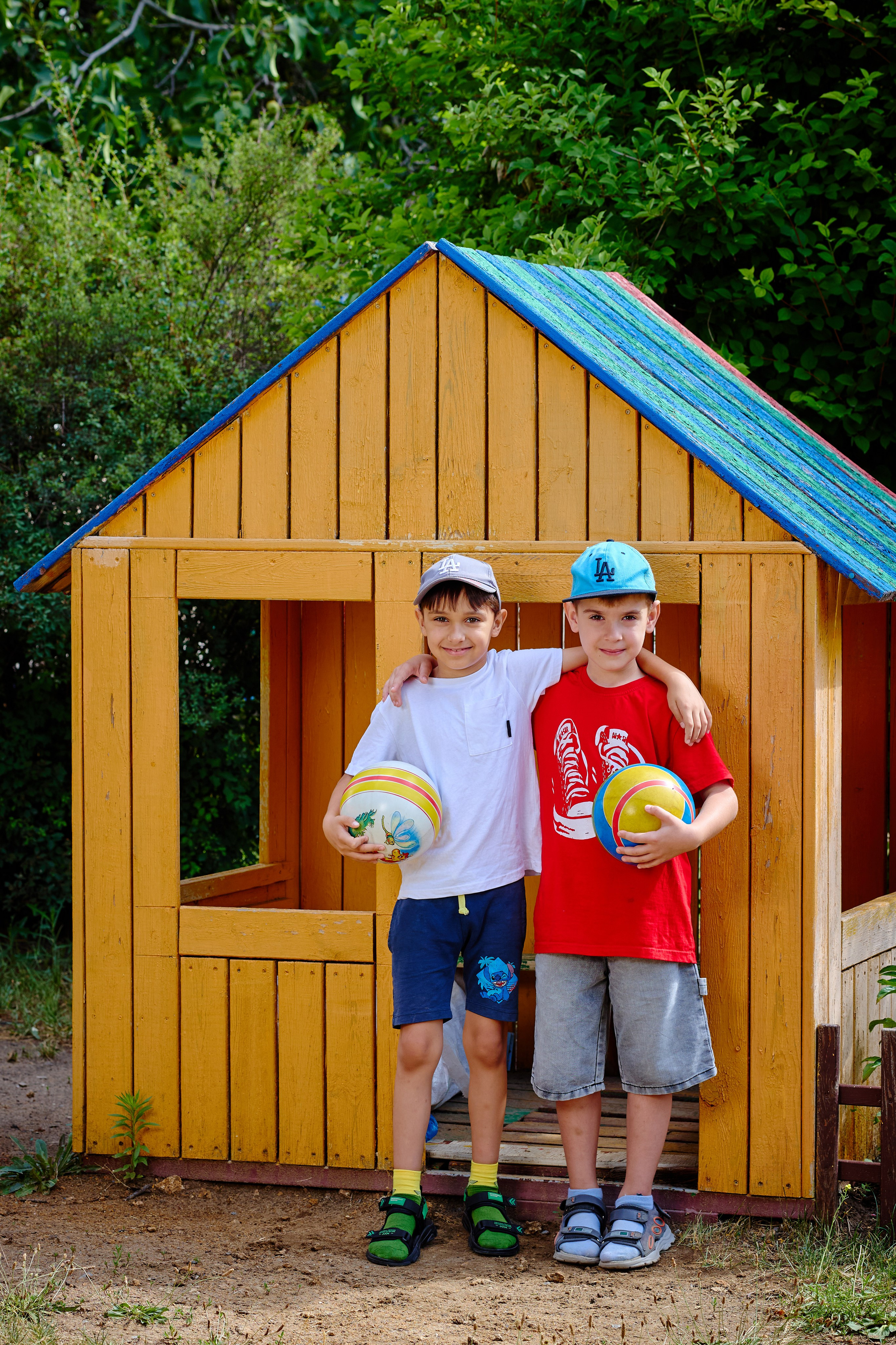 Пример летней съемки в детском саду № 92 Старшая группа Радуга. Фотограф Выпускные альбомы Таганрог Сергей Коробченко
