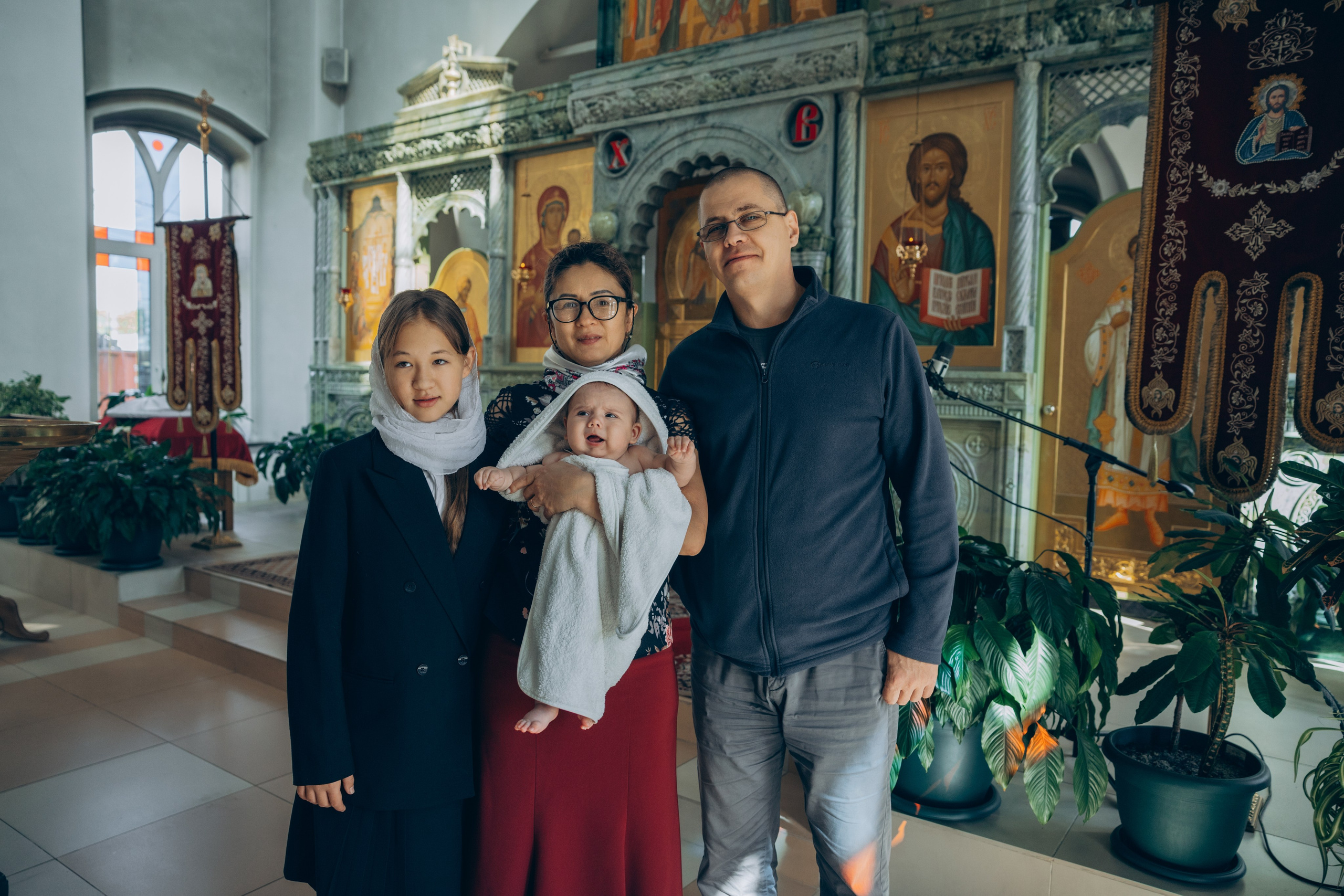 Крещение Александра. Свадебный, семейный фотограф в Иркутске Светлана Макаричева