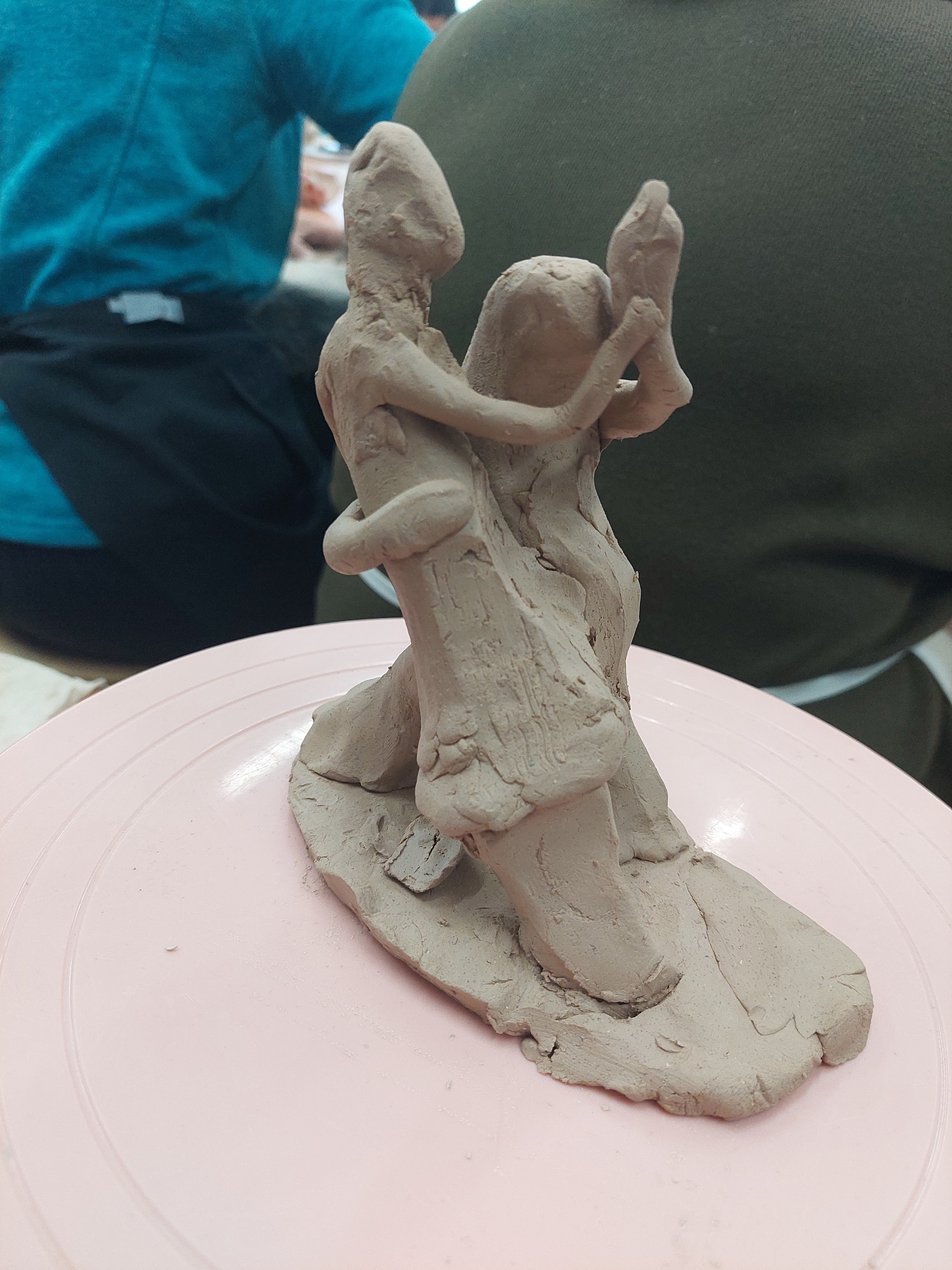 Что остается за кадром, или процесс работы керамиста. Керамика с историей. Елена Рогалёва