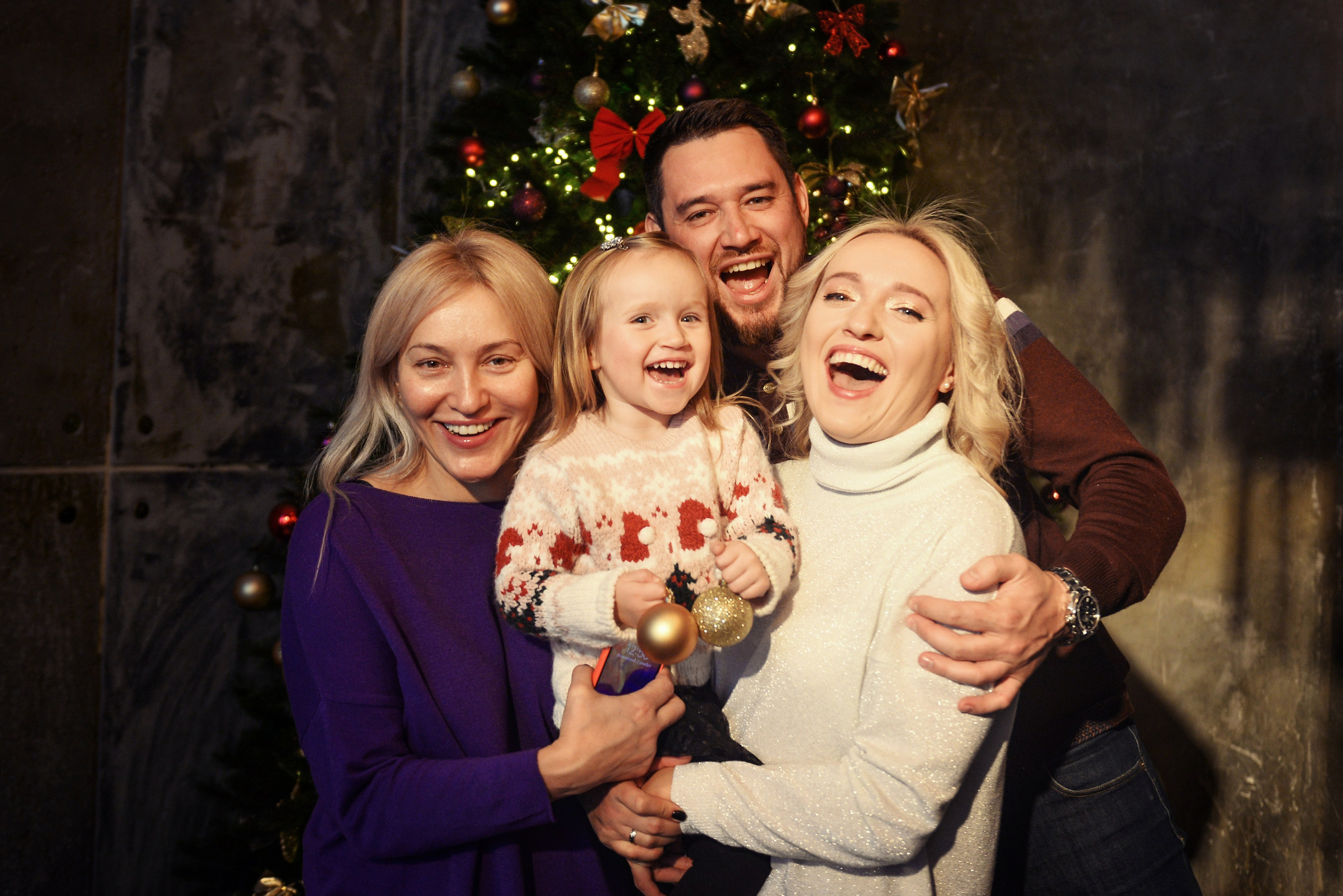 Новогодняя портретная съемка. Фотограф в Витебске Сергей Томашев