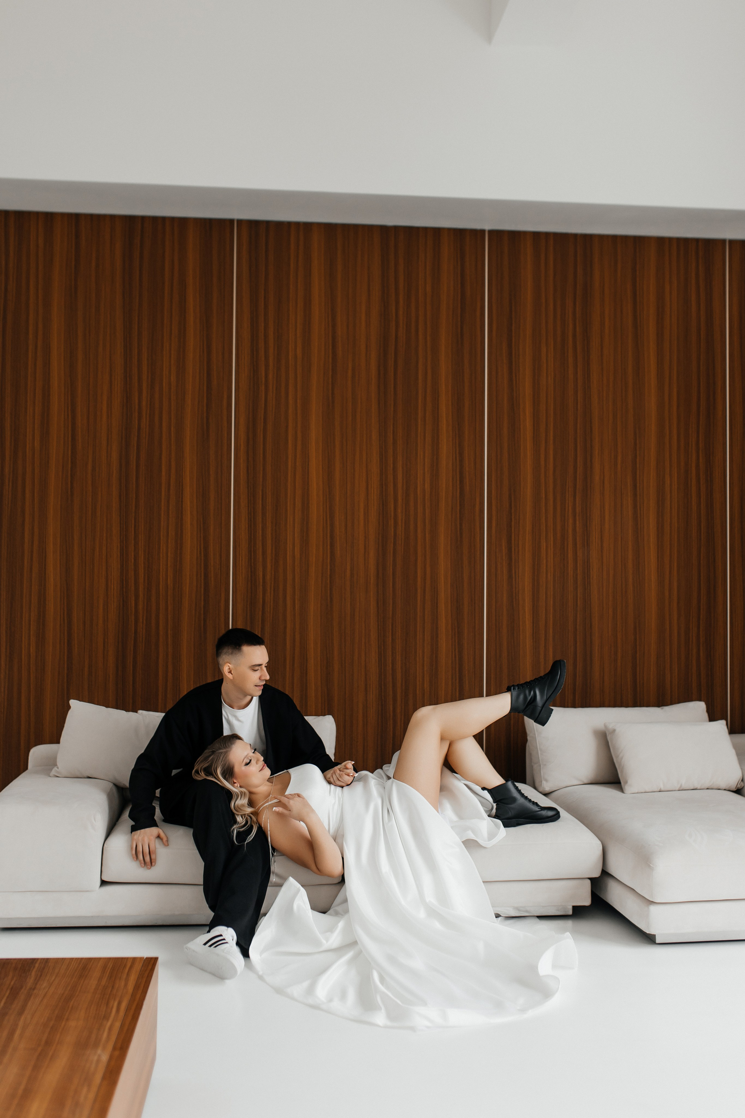 Свадебная серия в студии