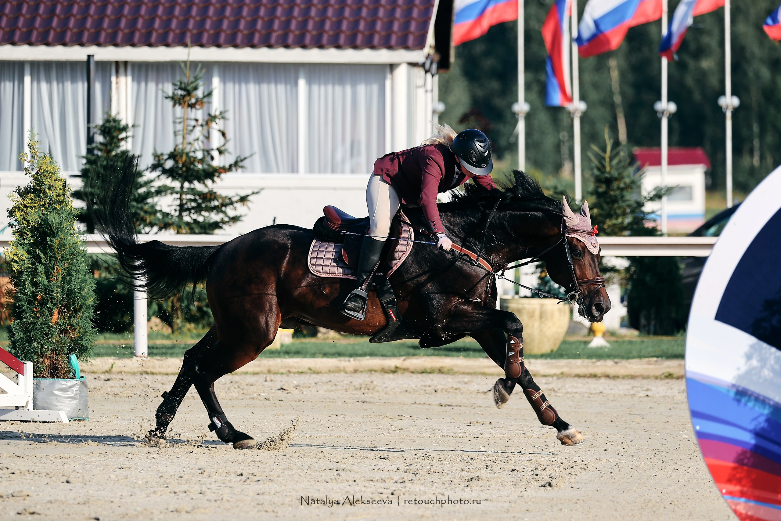 Лично-Командное Первенство России по конкуру, КСК Конаковские конюшни | 08'2023. Репортажный фотограф и ретушер в Москве Наталья Алексеева