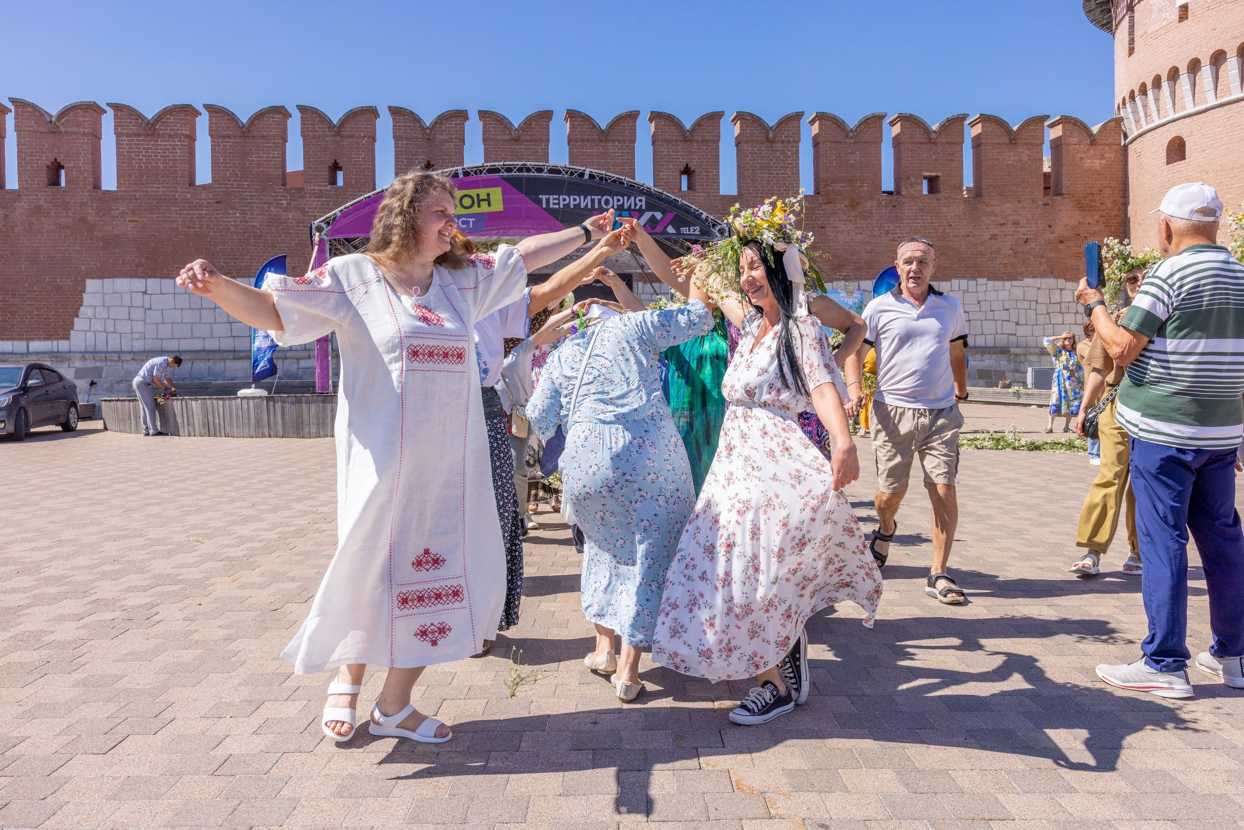 Фестиваль «Ромашковый хоровод». Северная ходьба. Фотограф в Туле Крупский АнДРей. Фотостудия «КАДР71» в Туле