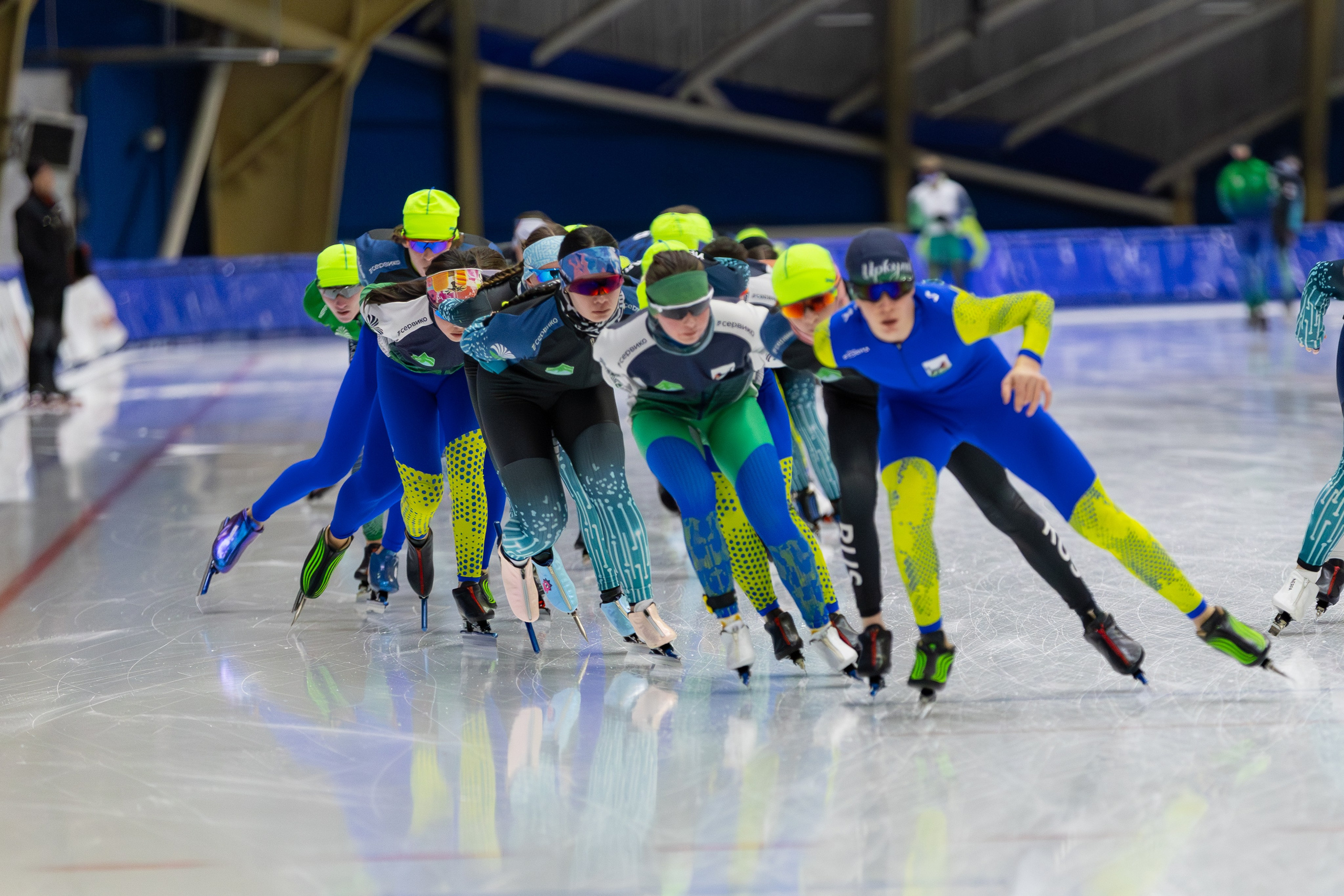 Тренировки. Конькобежный спорт. Иркутск, 2026. Спортивная съемка Мария Царфати