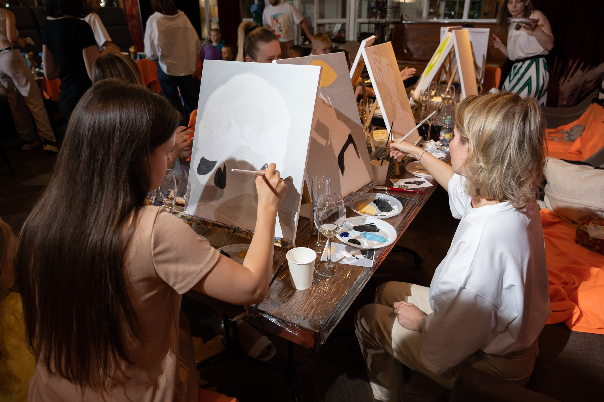Творчество в ресторане Большая кухня. Свадебный и семейный фотограф из Санкт-Петербурга Климов Анатолий