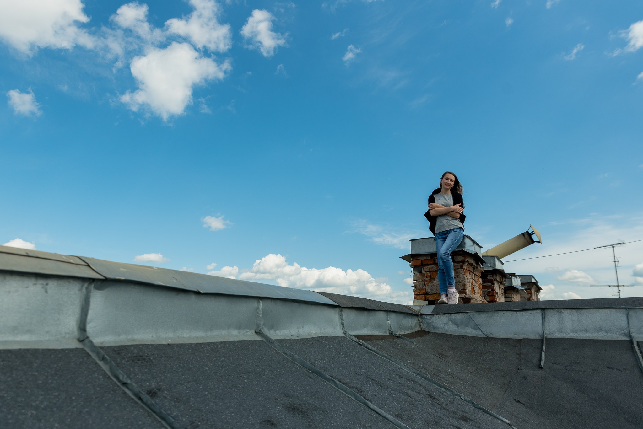 Крыша у Исаакиевского собора. Свадебный и семейный фотограф из Санкт-Петербурга Климов Анатолий