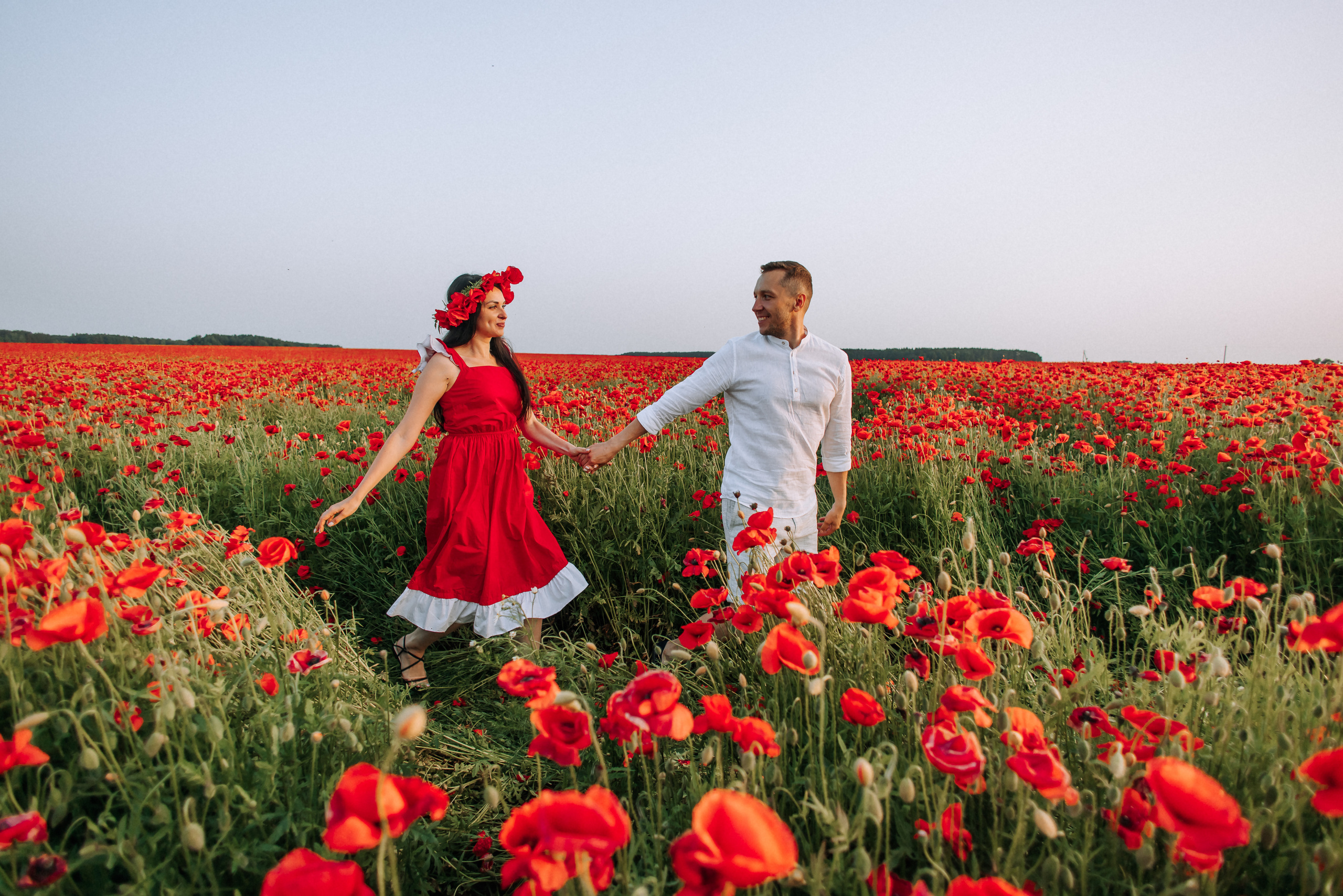 Love in poppies ❤️. Свадебный фотограф Минск РБ