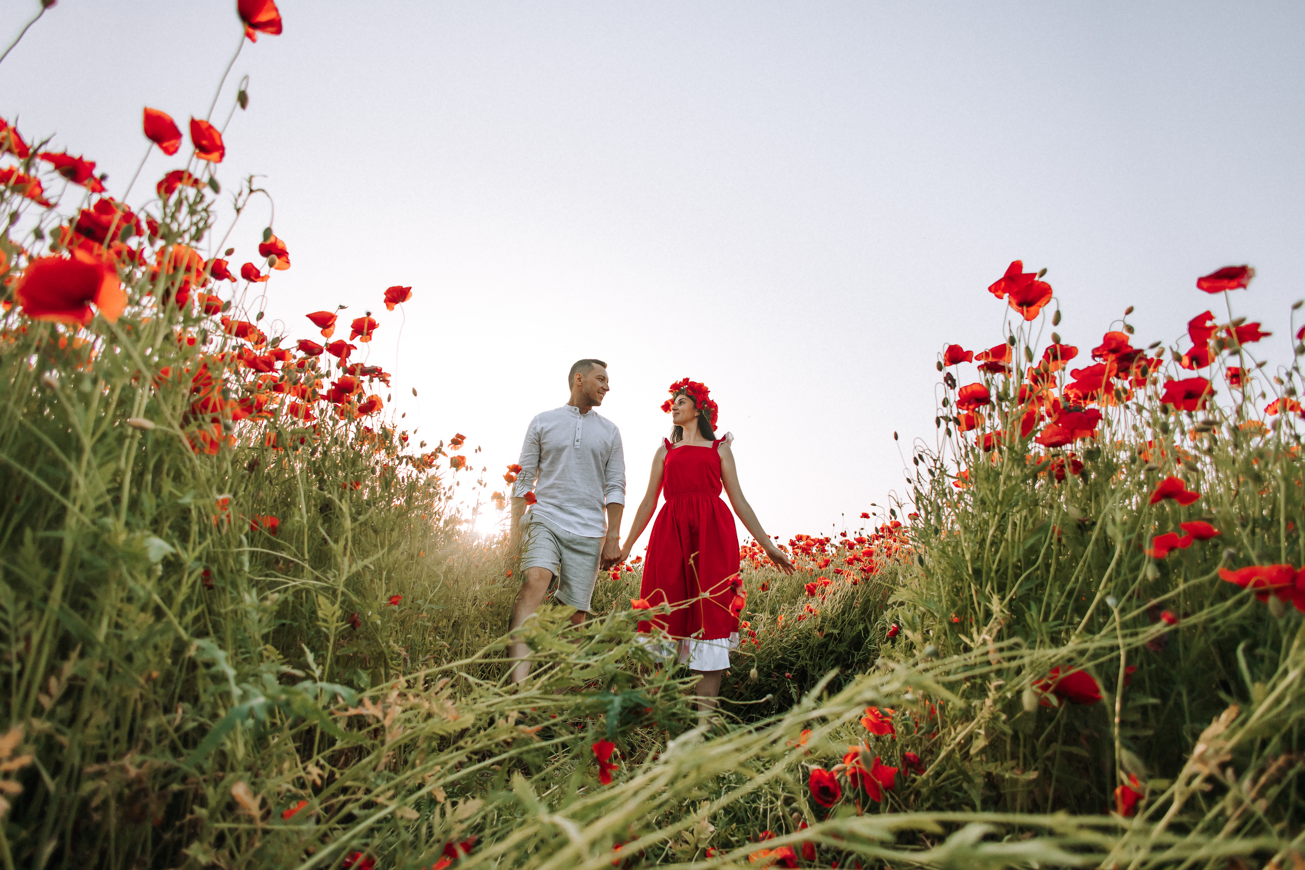 Love in poppies ❤️. Свадебный фотограф Минск РБ