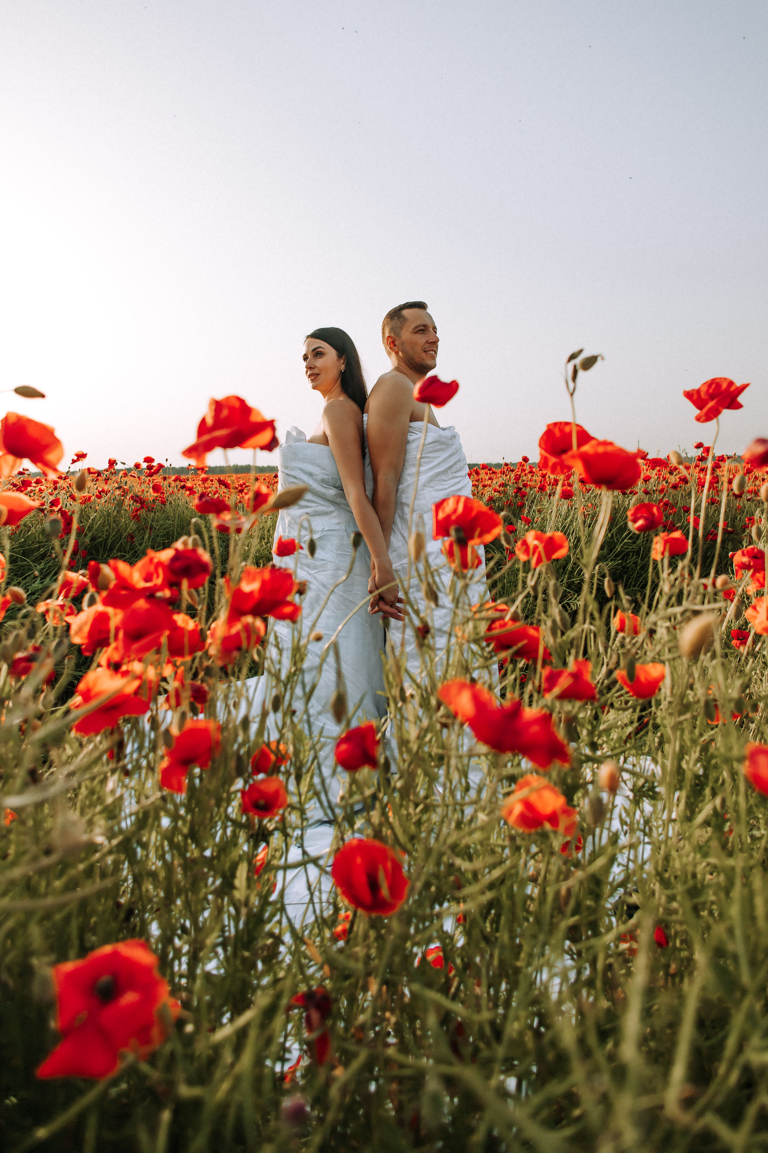 Love in poppies ❤️. Свадебный фотограф Минск РБ