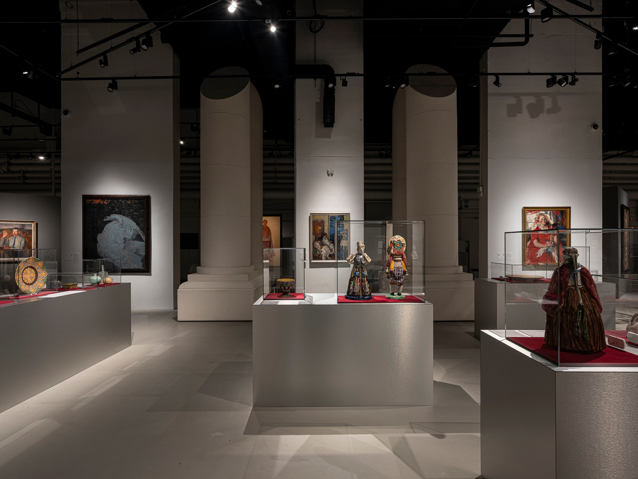 Выставка «200 лет. Юбилейная выставка Университета имени Строганова», архитектор Юлия Наполова PC_Culture. Фотограф Василий Буланов