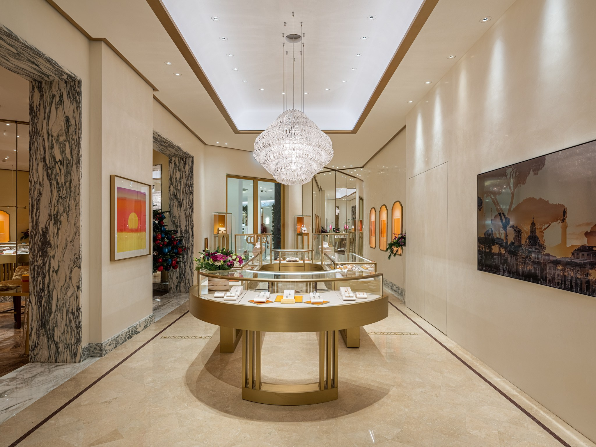 Бутик Bvlgari Москва. Фотограф Василий Буланов