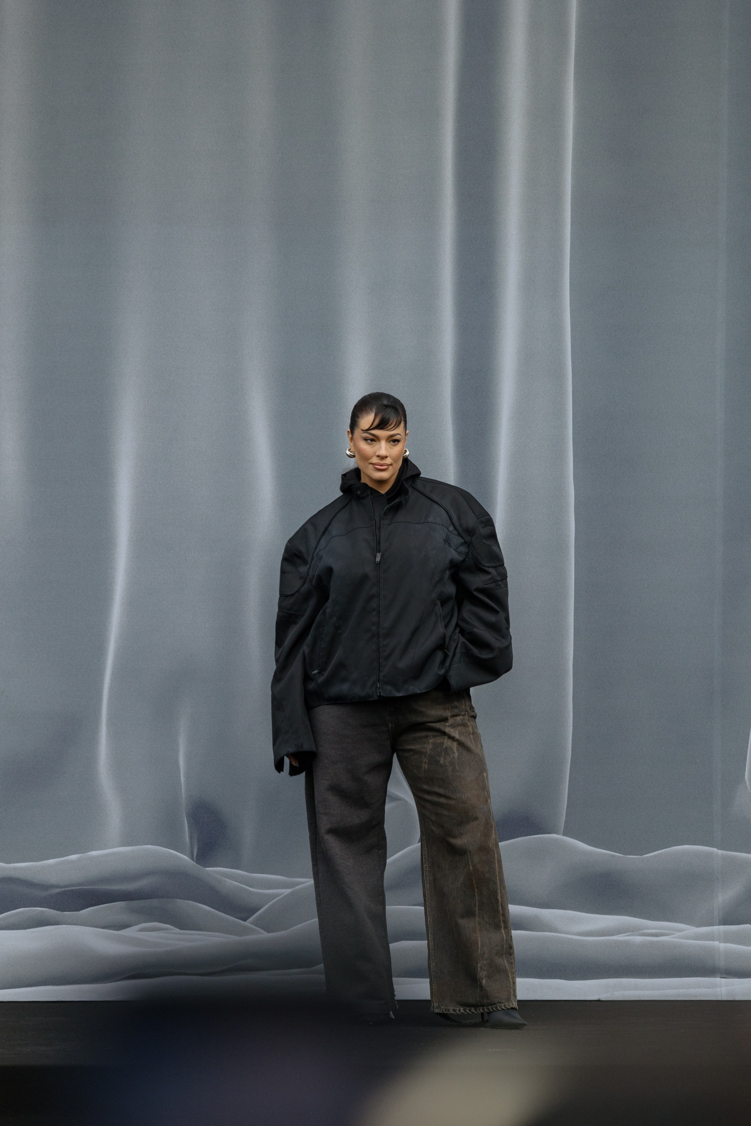 BALENCIAGA PFW WOMENSWEAR FALL-WINTER 24/25. Photographer in Milan Ivan Goncharov