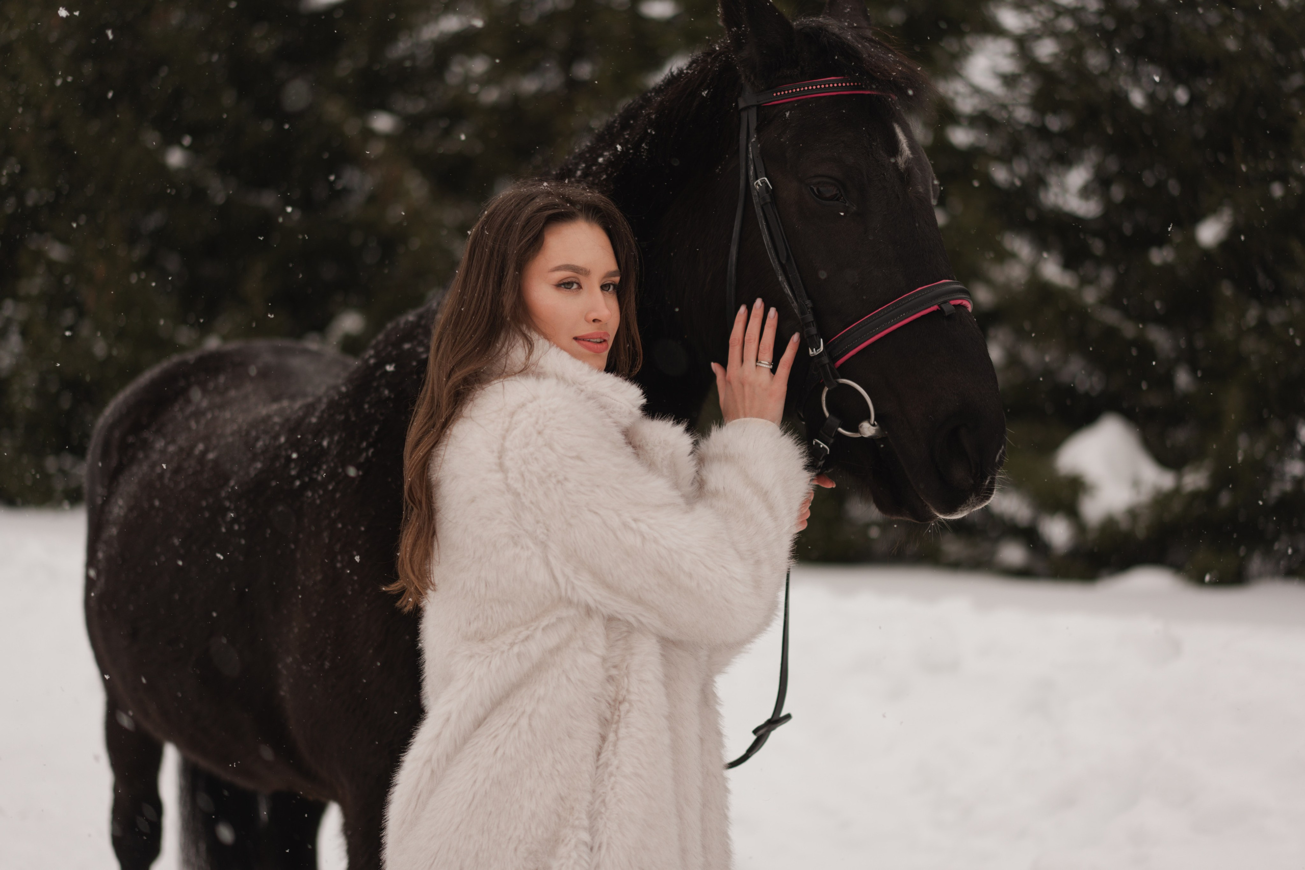 Зимнее ранчо. Свадебный фотограф видеограф в Москве и Санкт-Петербурге