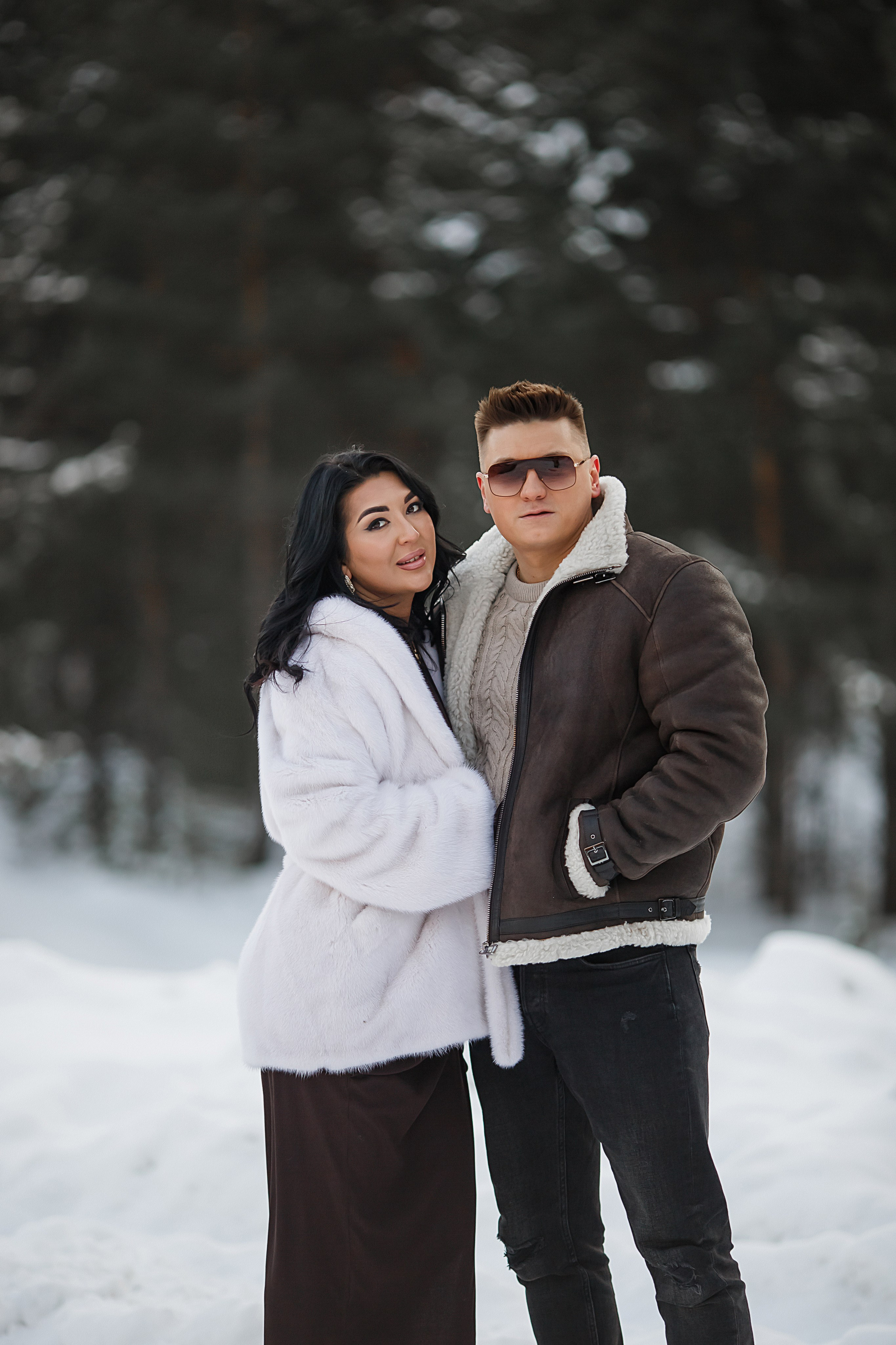 Зимняя прогулка по лесу. Свадебный, семейный и детский фотограф Набережные Челны