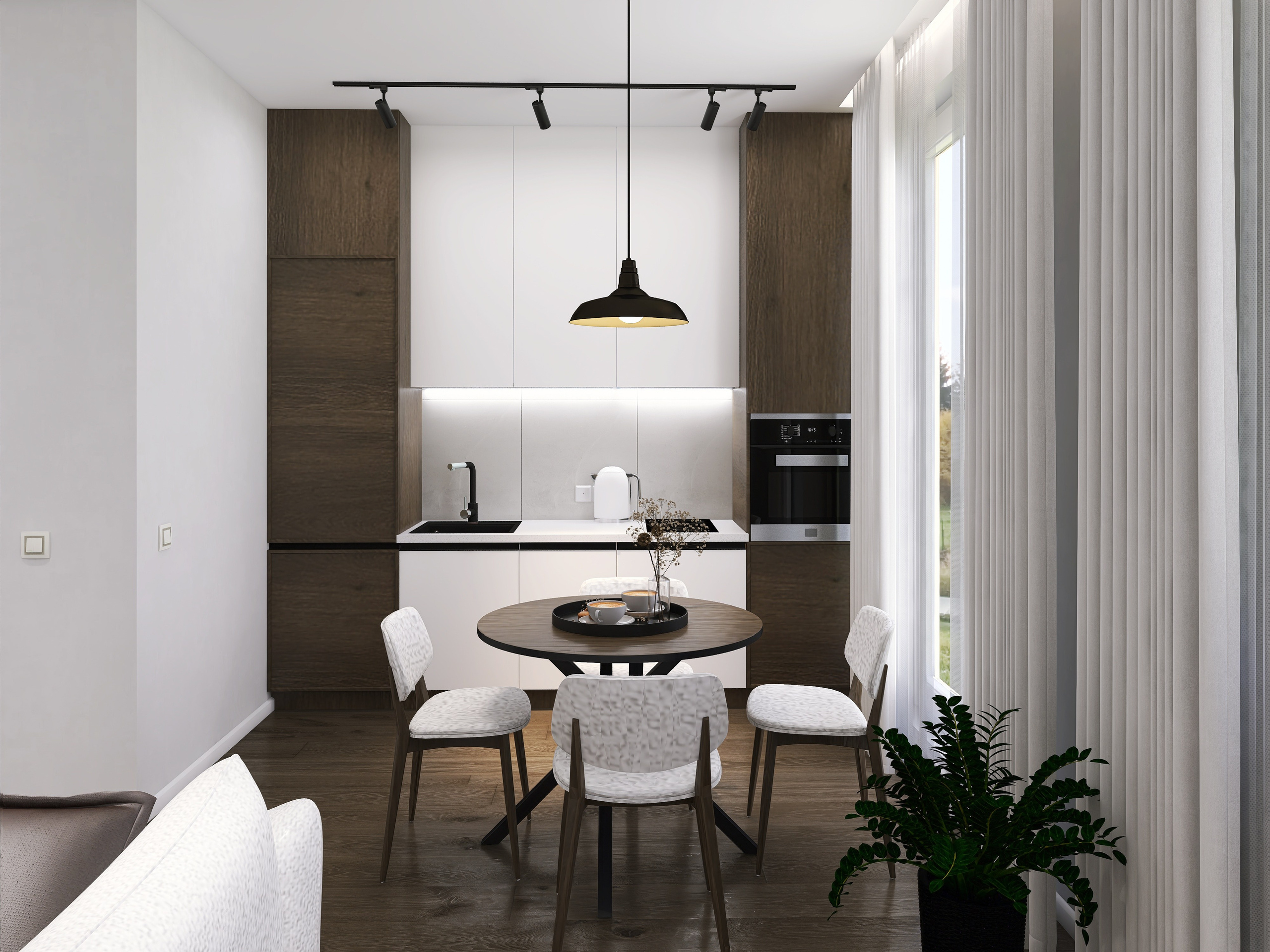 КП Green Park. Площадь 60 кв. м. Дизайнер интерьера в Новосибирске_Елена Сергеева