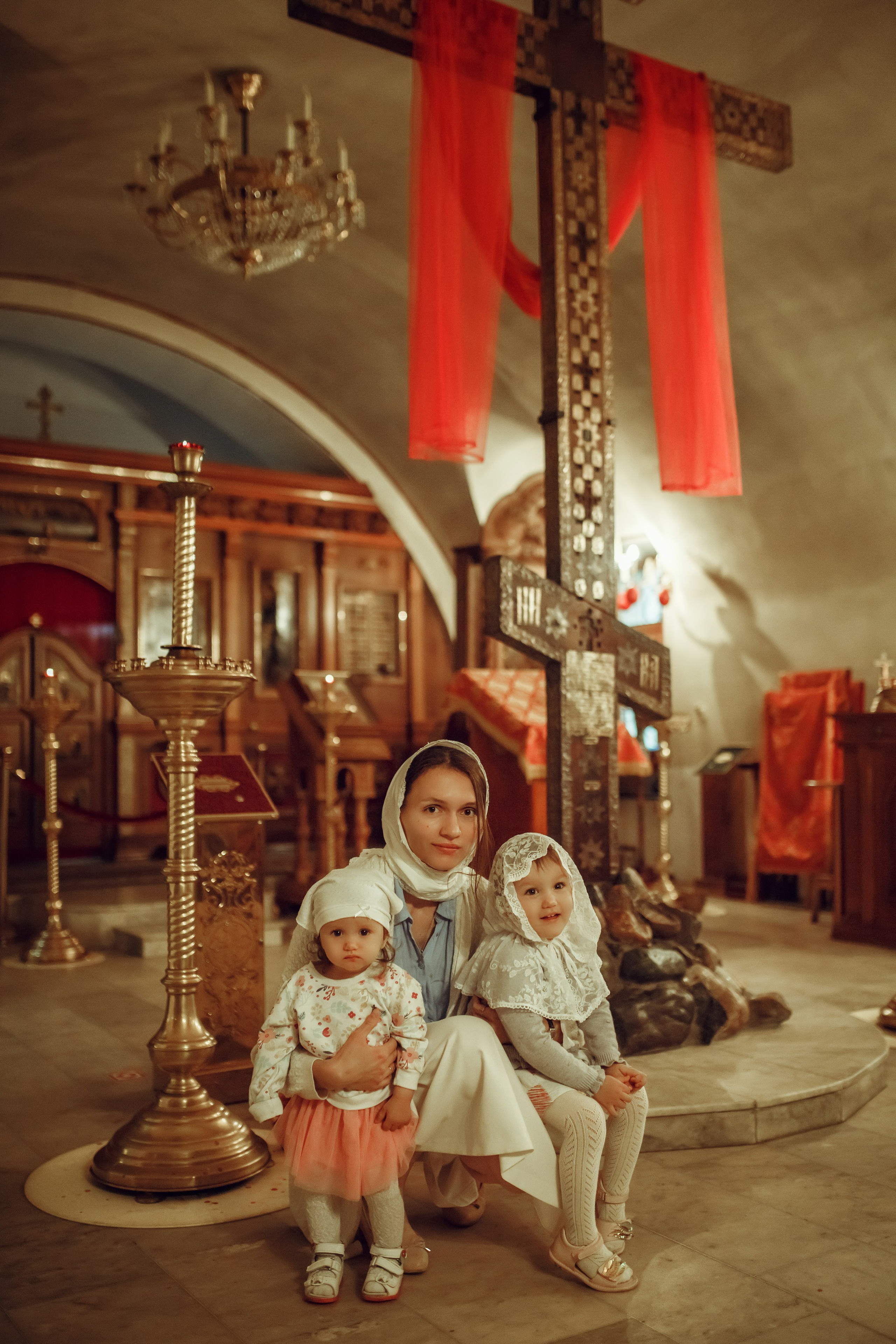 Крещение Даши. Фотограф на Крещение, семейный фотограф в Москве