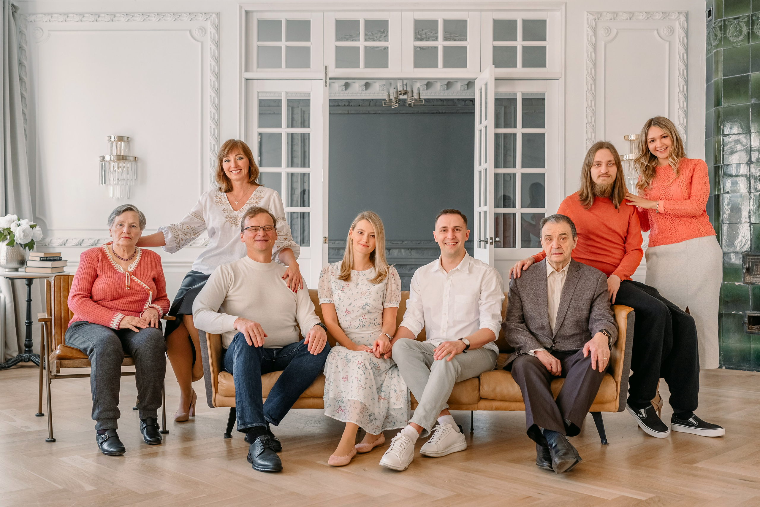 Фотосессия Большой Семьи. Фотограф Юлия Кондратьева