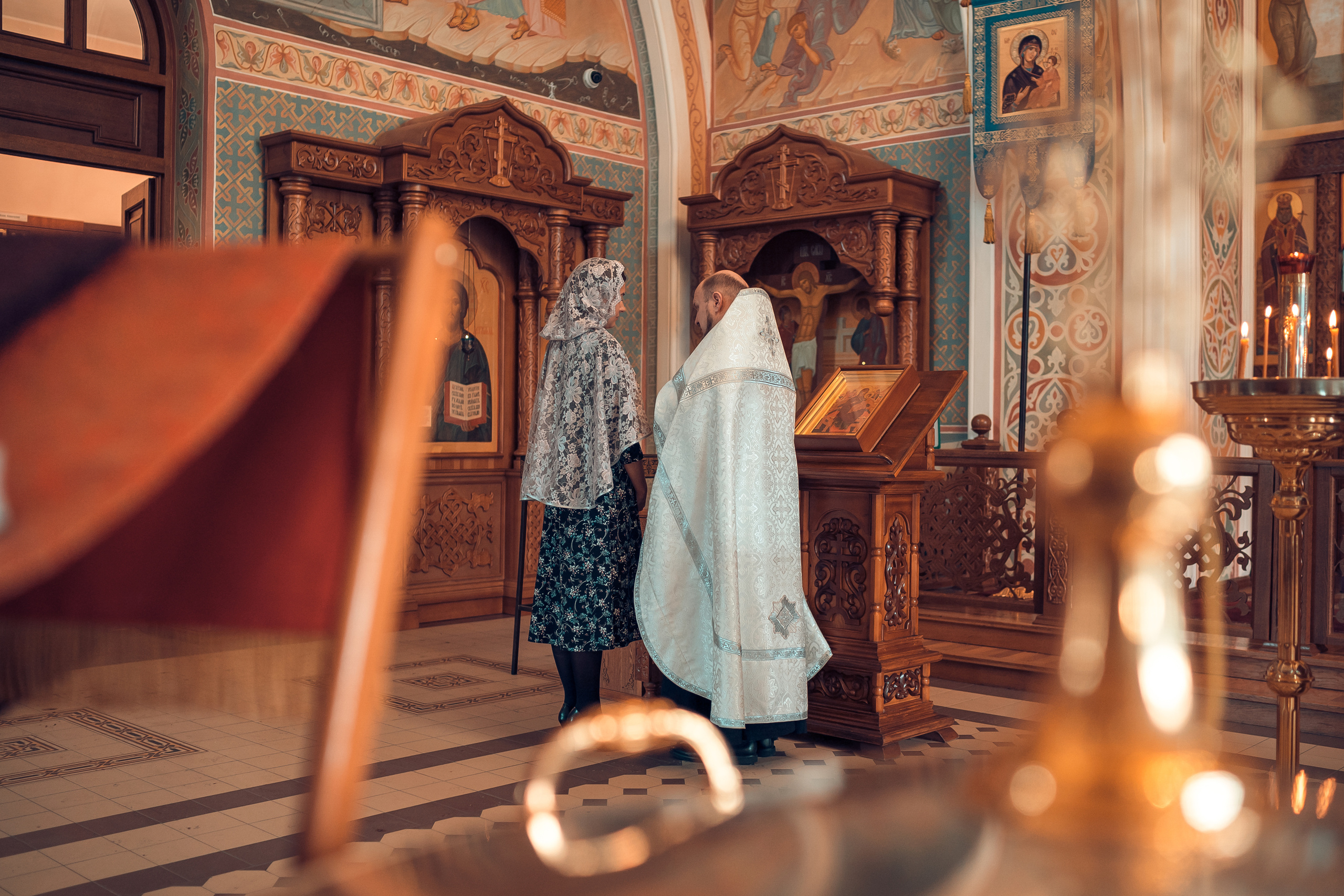 Крещение Евы Храм Иоанна Предтечи. Фотограф на Крещение и Венчание в Красноярске Рамазанова Юлия