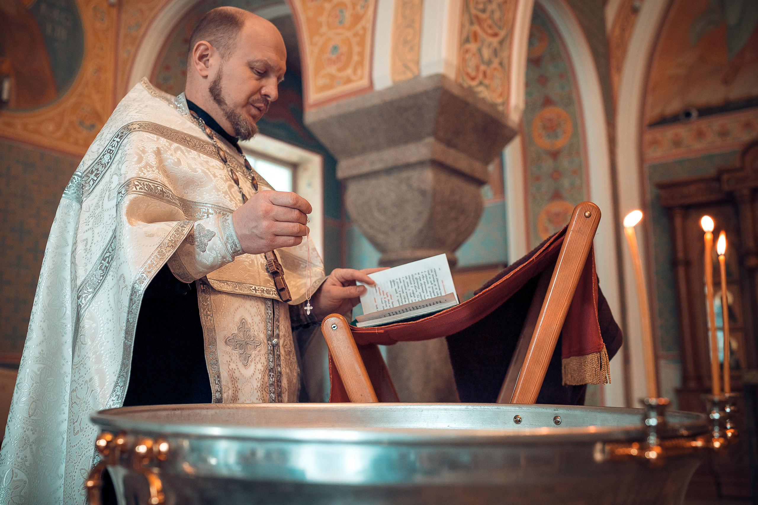 Крещение Евы Храм Иоанна Предтечи. Фотограф на Крещение и Венчание в Красноярске Рамазанова Юлия