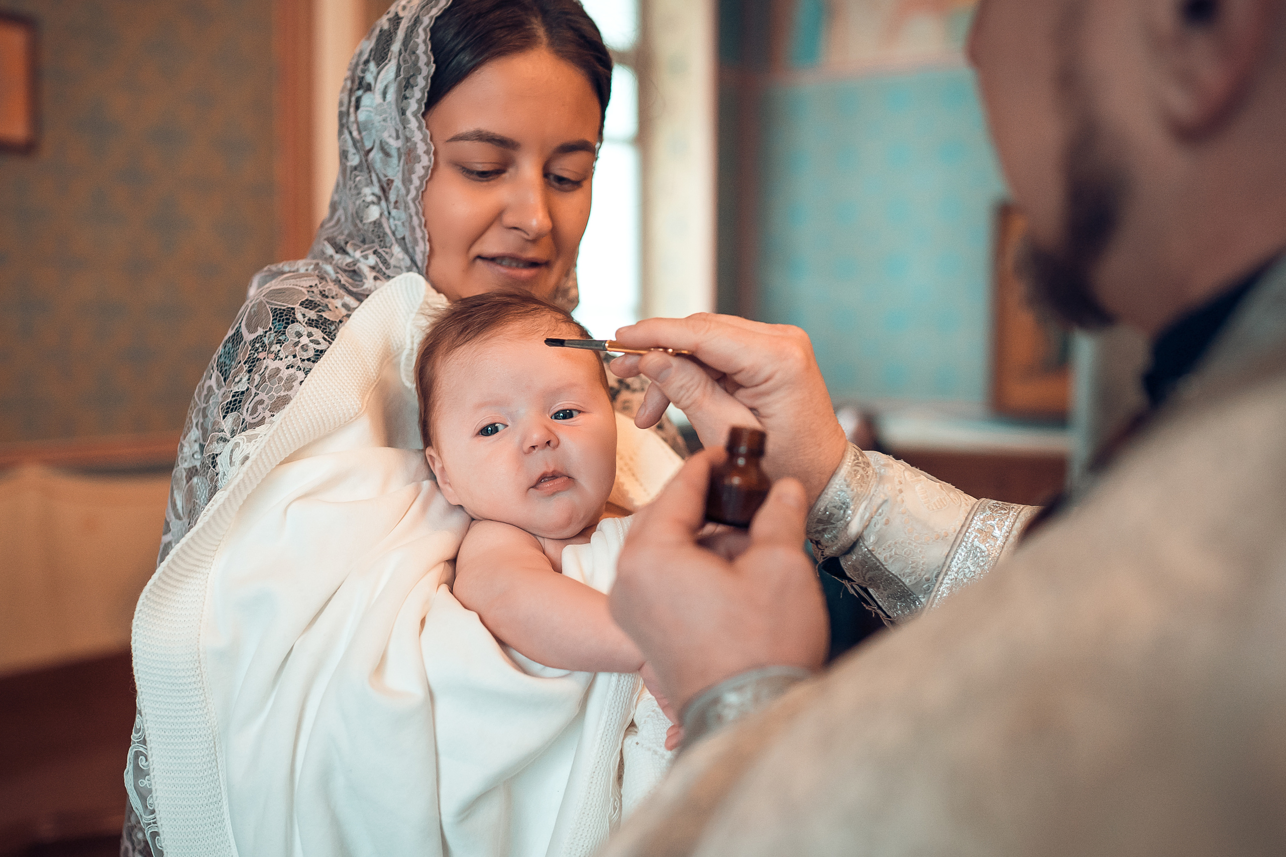 Крещение Евы Храм Иоанна Предтечи. Фотограф на Крещение и Венчание в Красноярске Рамазанова Юлия