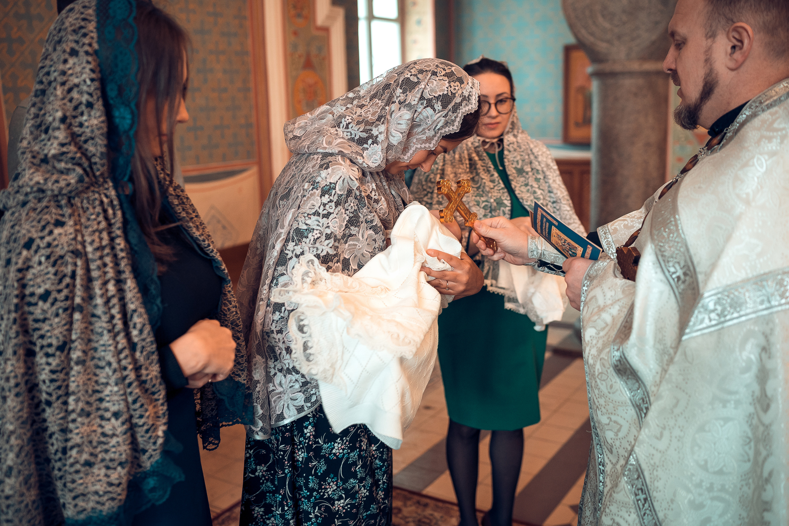 Крещение Евы Храм Иоанна Предтечи. Фотограф на Крещение и Венчание в Красноярске Рамазанова Юлия