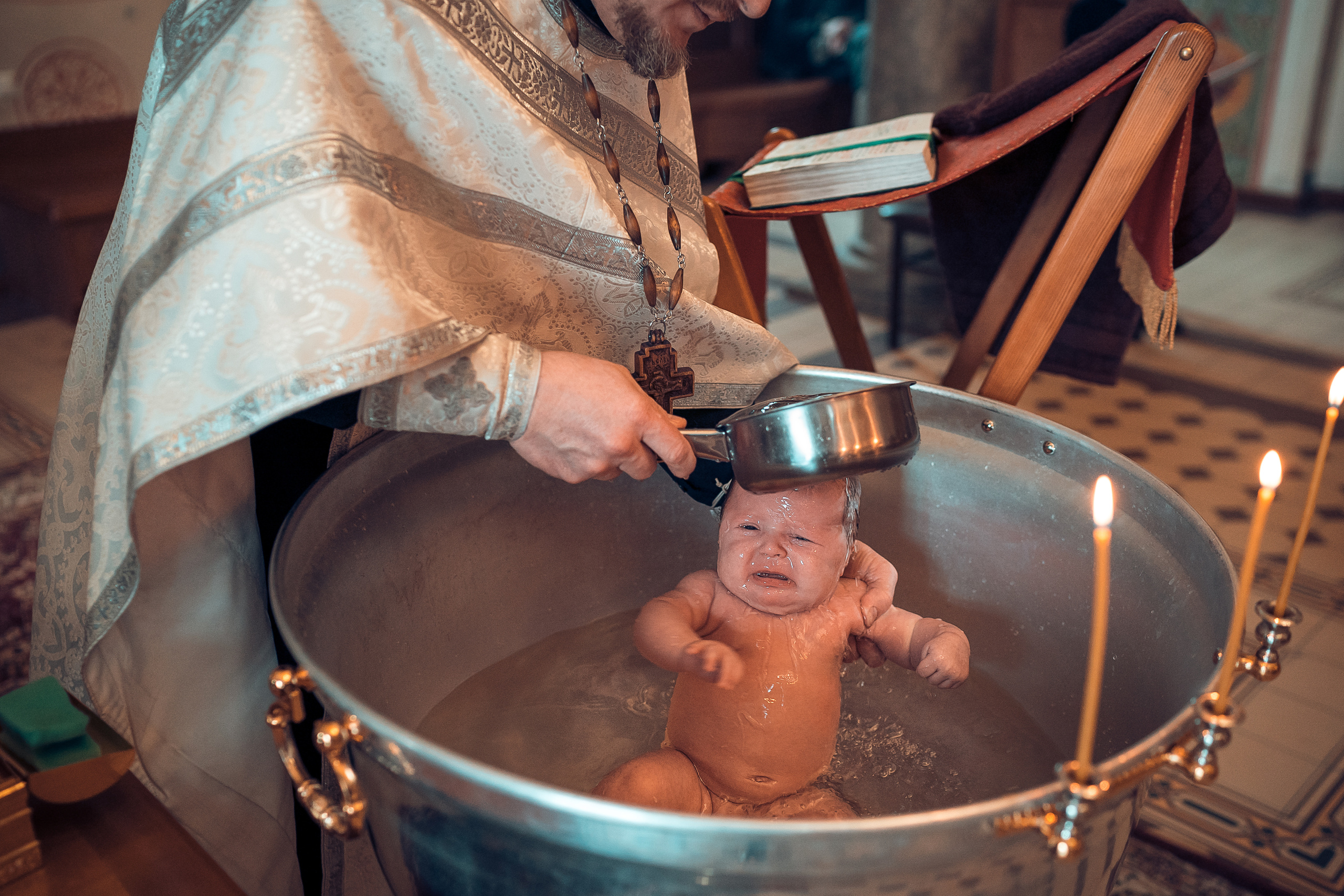 Крещение Евы Храм Иоанна Предтечи. Фотограф на Крещение и Венчание в Красноярске Рамазанова Юлия