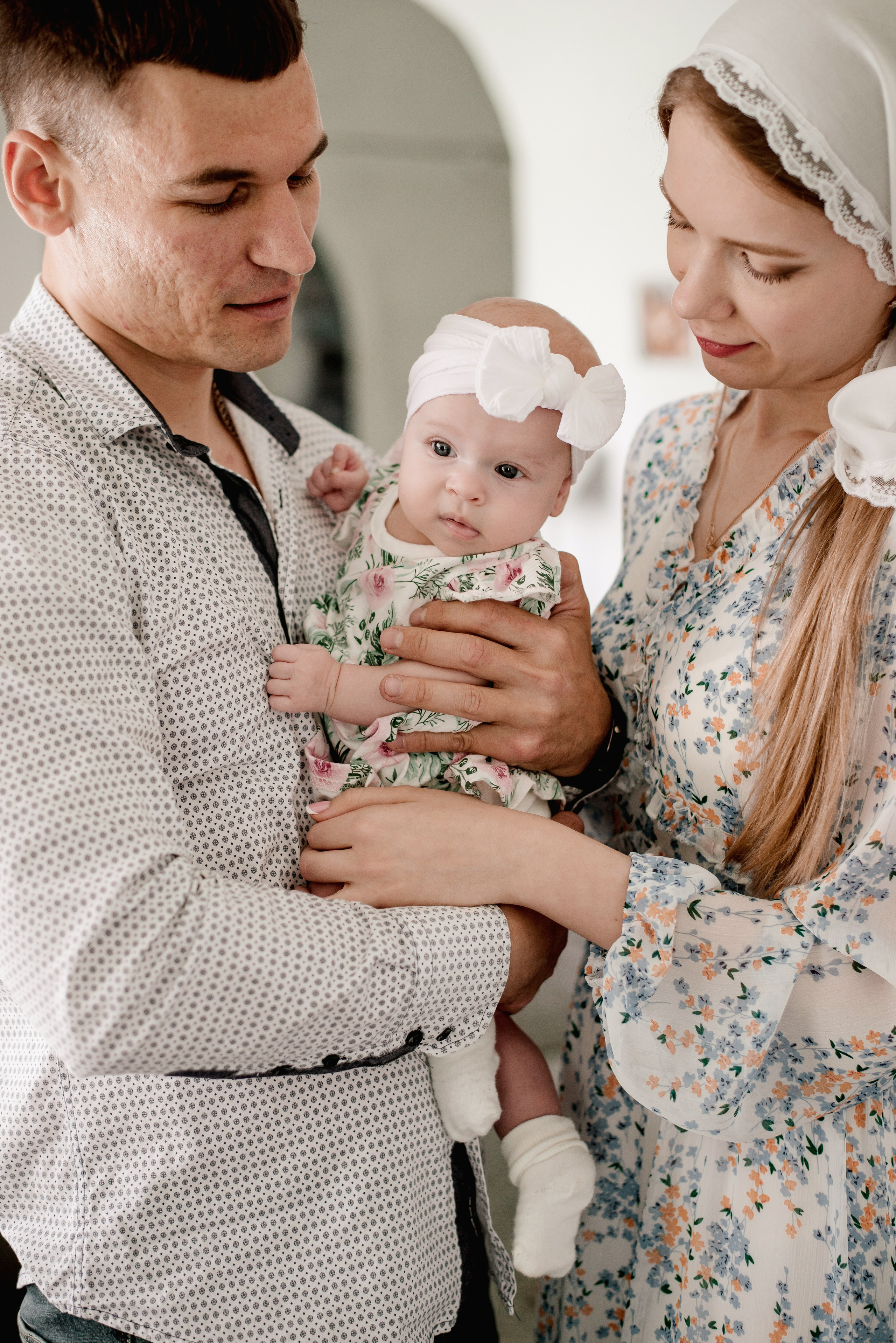 Таинство Крещения Евы, ст. Старочеркасская. Семейный фотограф в Новочеркасске Виктория Громова